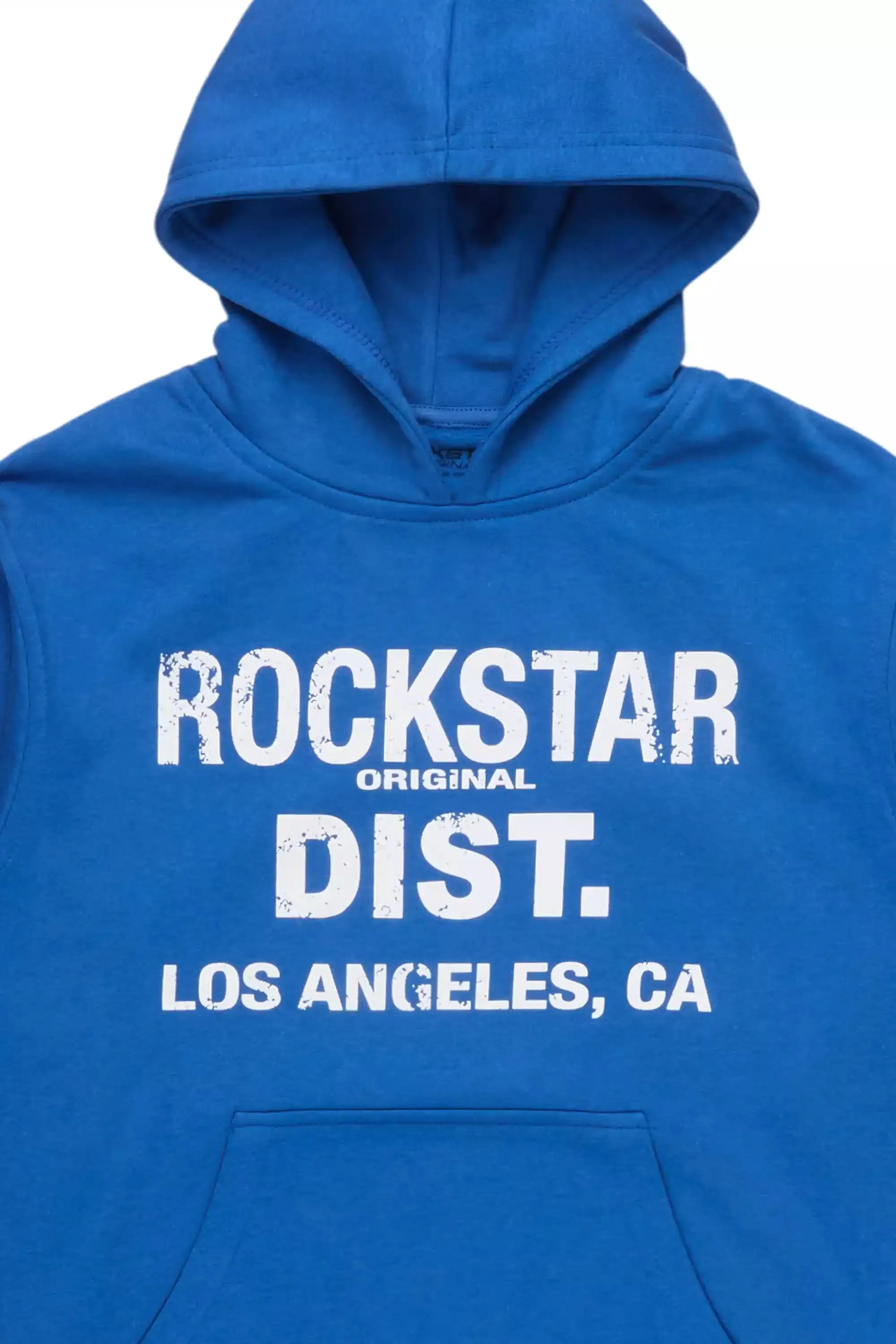 Boys Koen Royal Blue/White Graphic Hoodie sold by Rockstar Original product image thumbnail 2