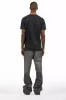 Discolite Rhinestone Grey Baggy Jean sold by Rockstar Original