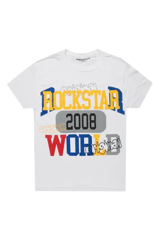 Boys Daria White Graphic T-Shirt sold by Rockstar Original