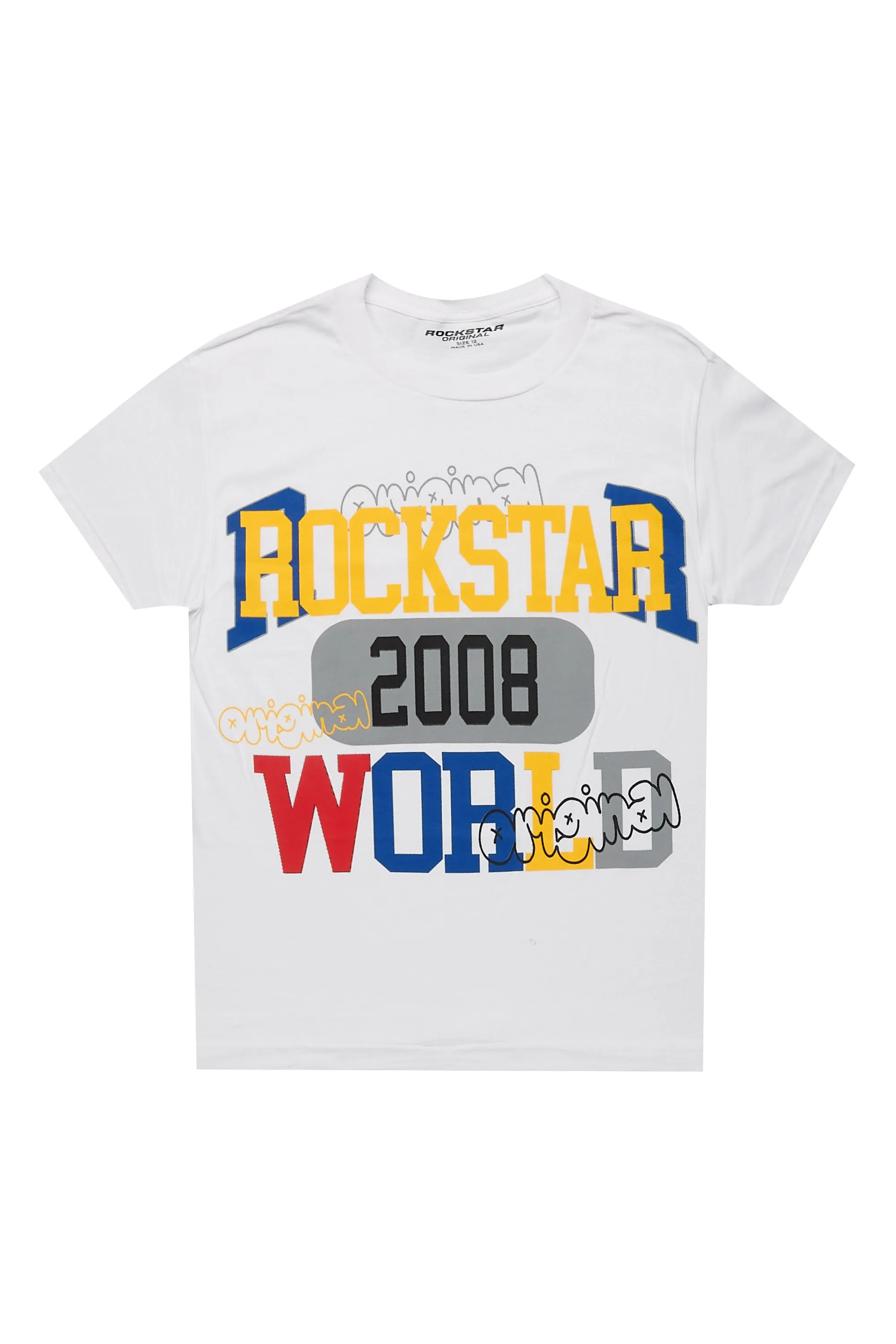 Boys Daria White Graphic T-Shirt sold by Rockstar Original