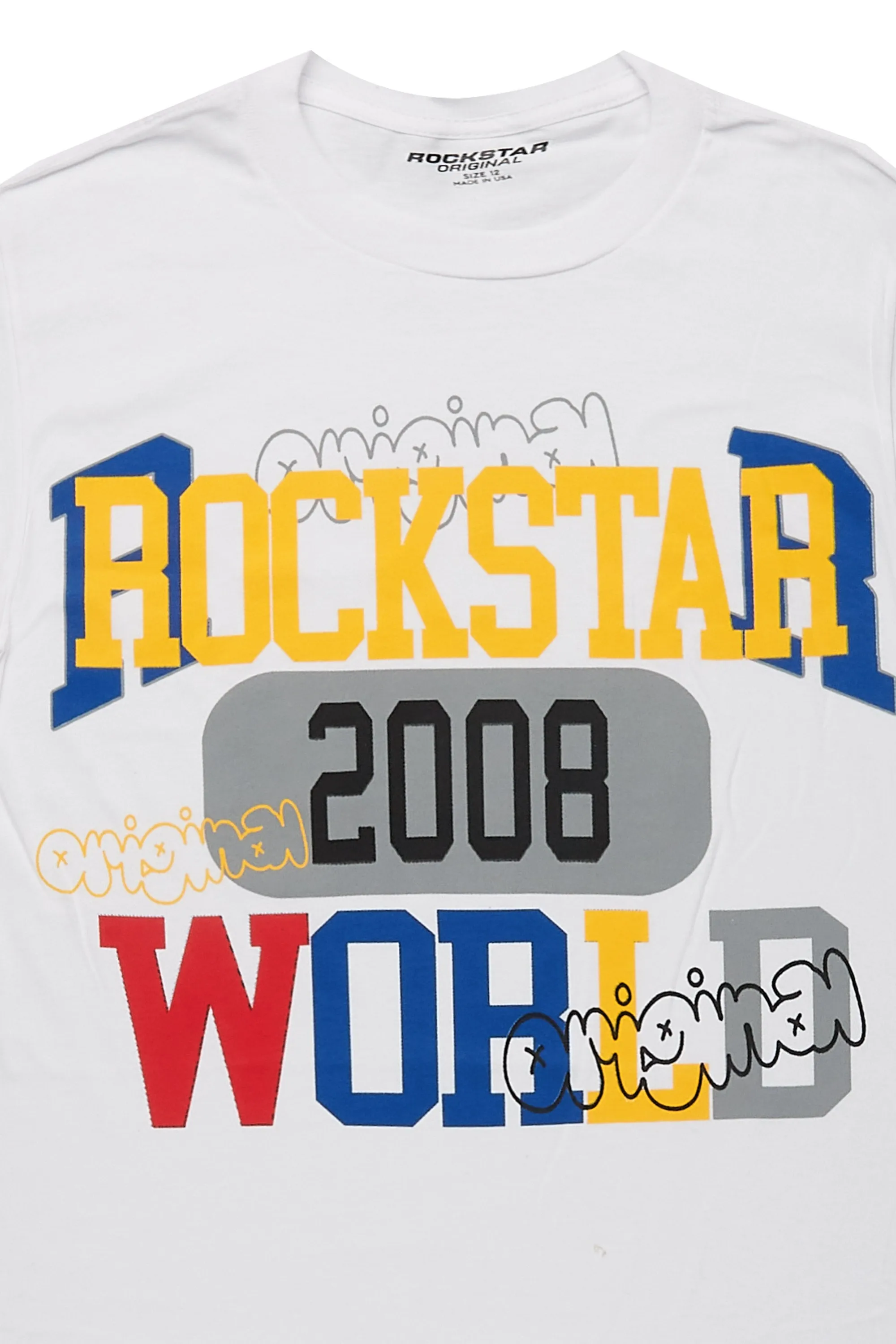 Boys Daria White Graphic T-Shirt sold by Rockstar Original product image thumbnail 2