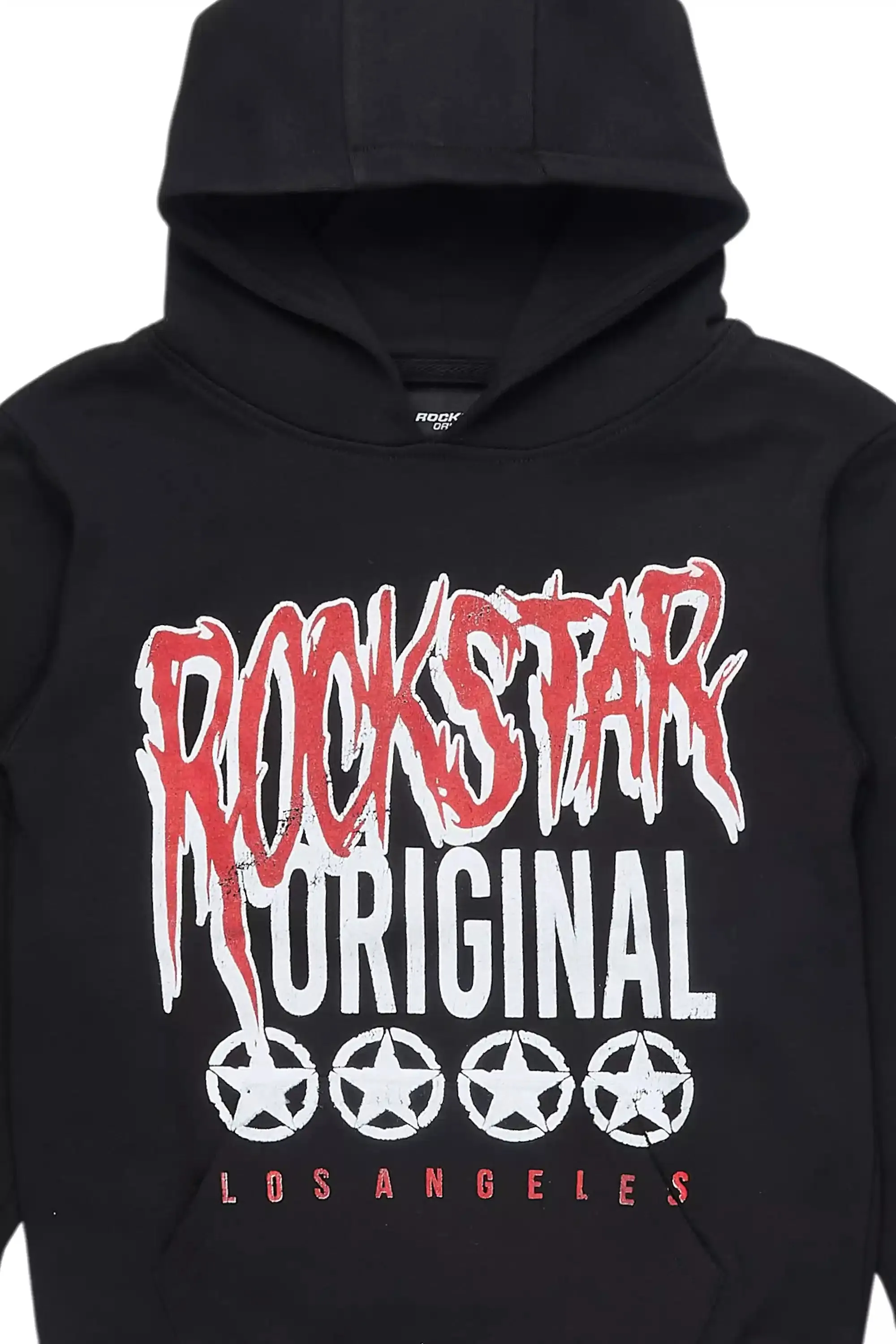 Boys Wizzurd Black/Red Graphic Hoodie sold by Rockstar Original product image thumbnail 2