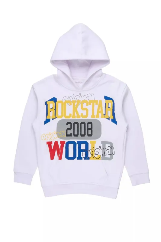 Boys Daria White Graphic Hoodie sold by Rockstar Original