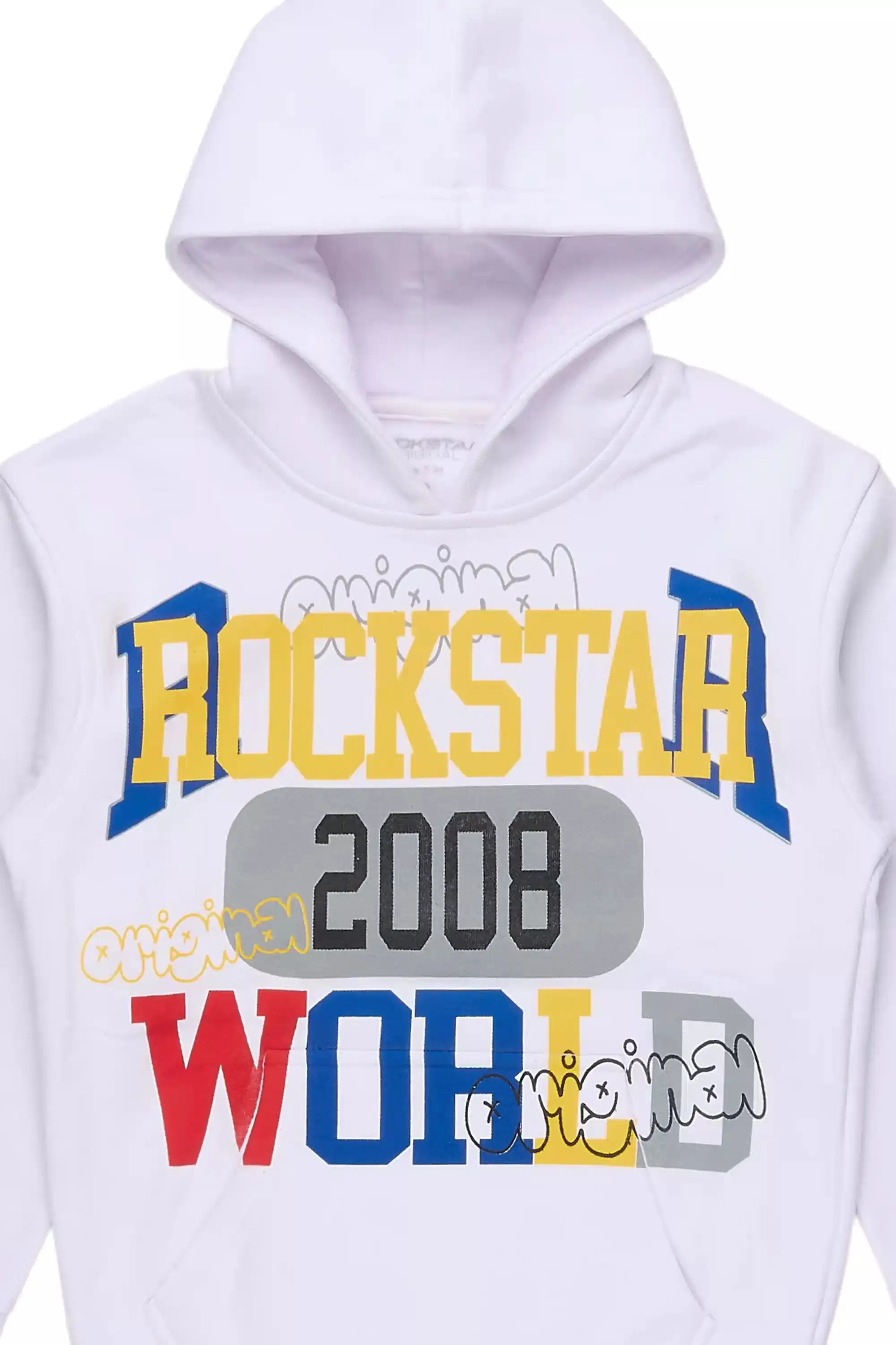 Boys Daria White Graphic Hoodie sold by Rockstar Original product image thumbnail 2
