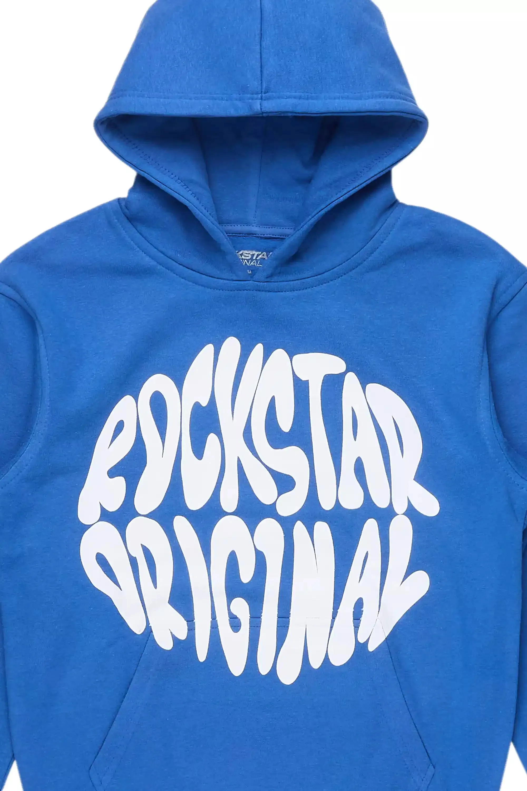 Boys Thierry Royal Blue/White Graphic Hoodie sold by Rockstar Original product image thumbnail 2