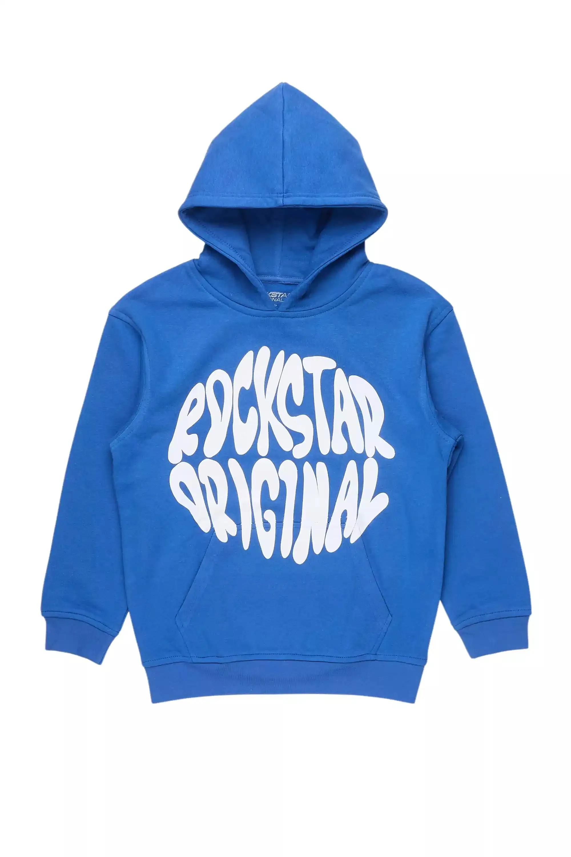 Boys Thierry Royal Blue/White Graphic Hoodie sold by Rockstar Original
