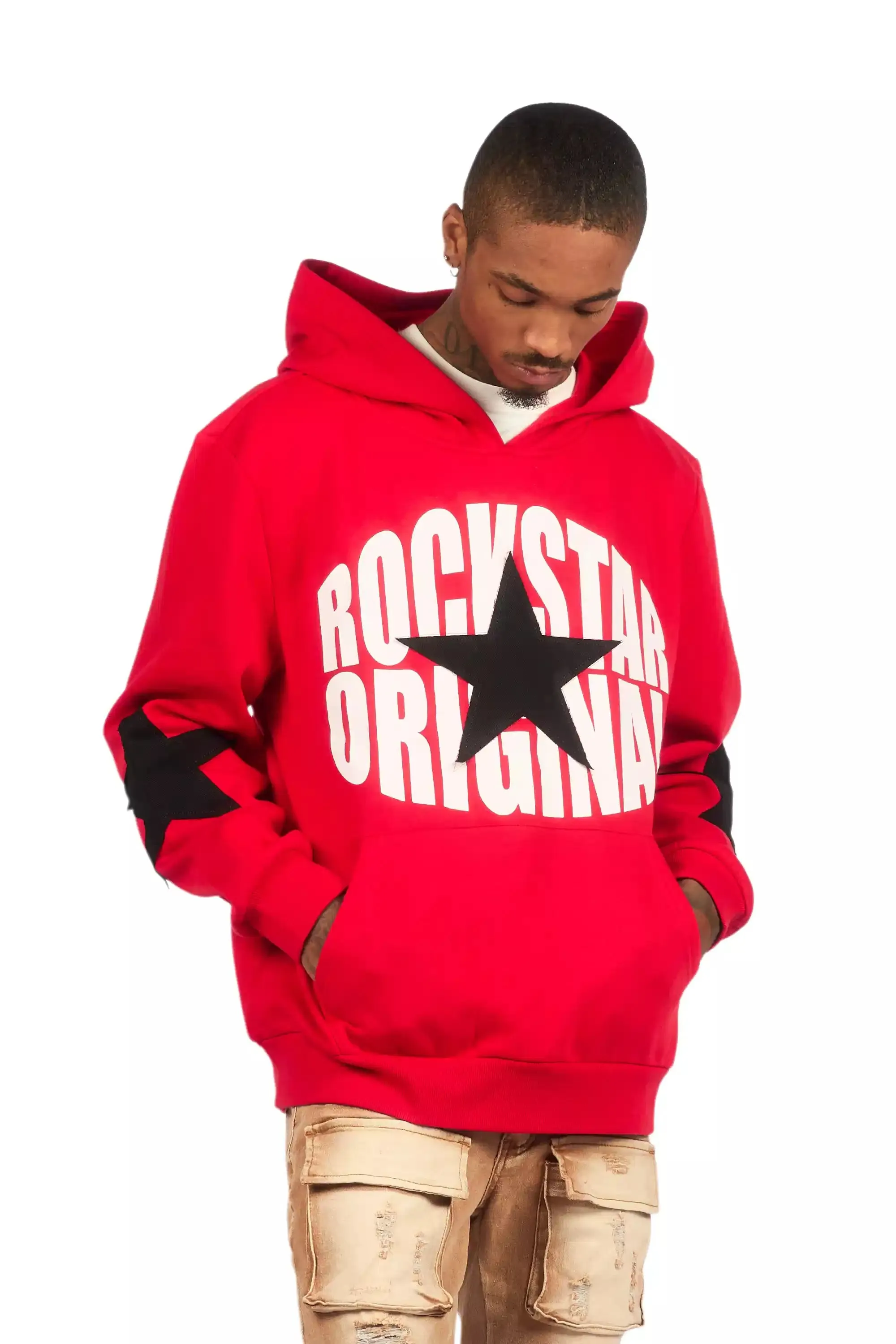 States 2.0 Red Graphic Hoodie sold by Rockstar Original product image thumbnail 4