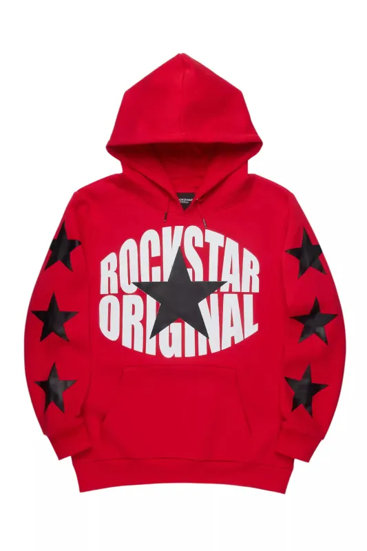 States 2.0 Red Graphic Hoodie sold by Rockstar Original