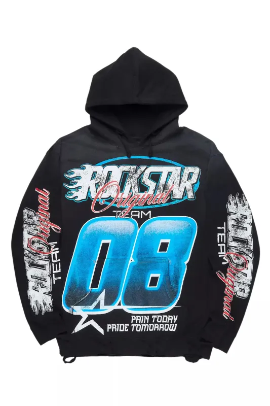 Mistelle Black Graphic Hoodie sold by Rockstar Original
