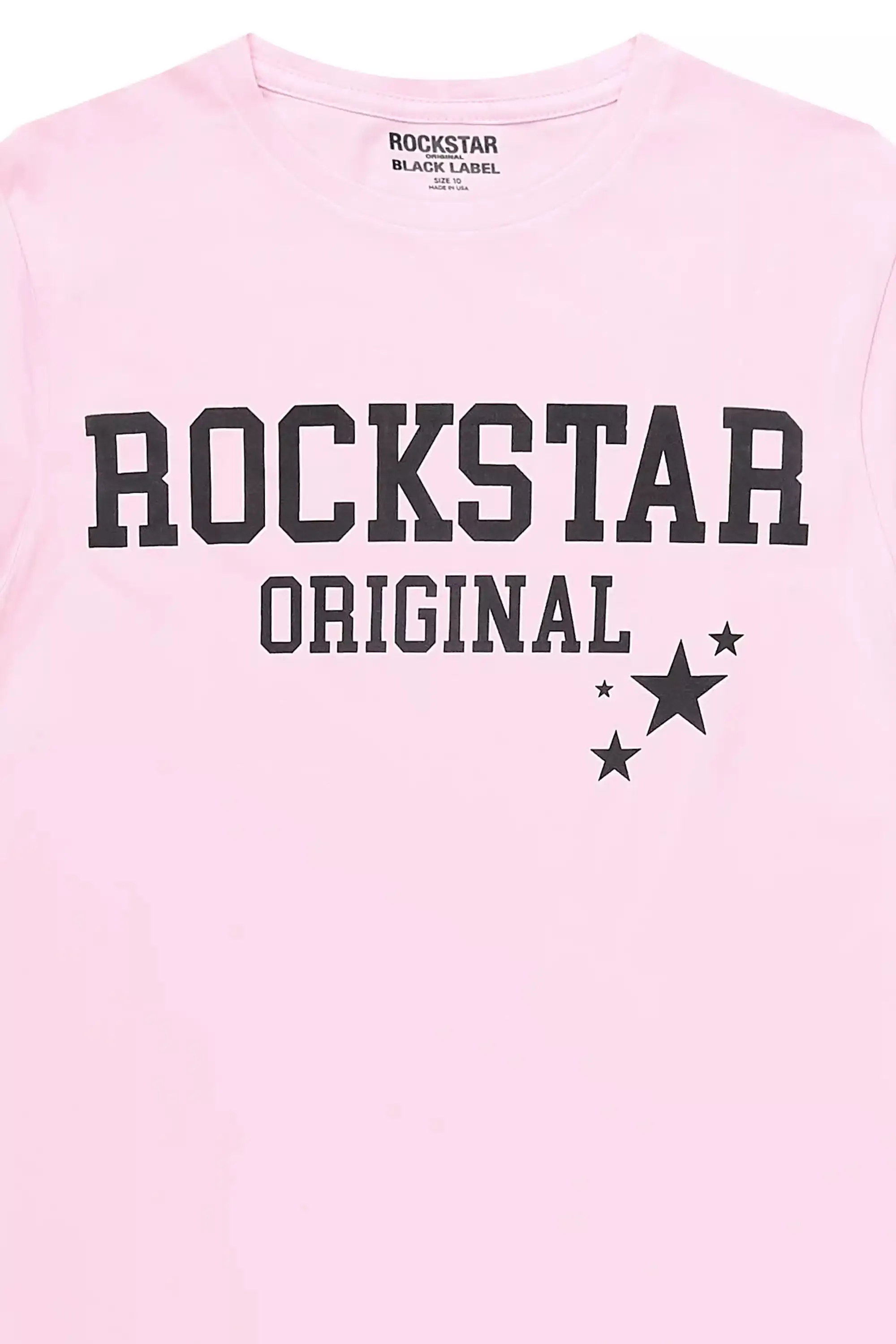 Boys Pluton Pink/Black Graphic T-Shirt sold by Rockstar Original product image thumbnail 2