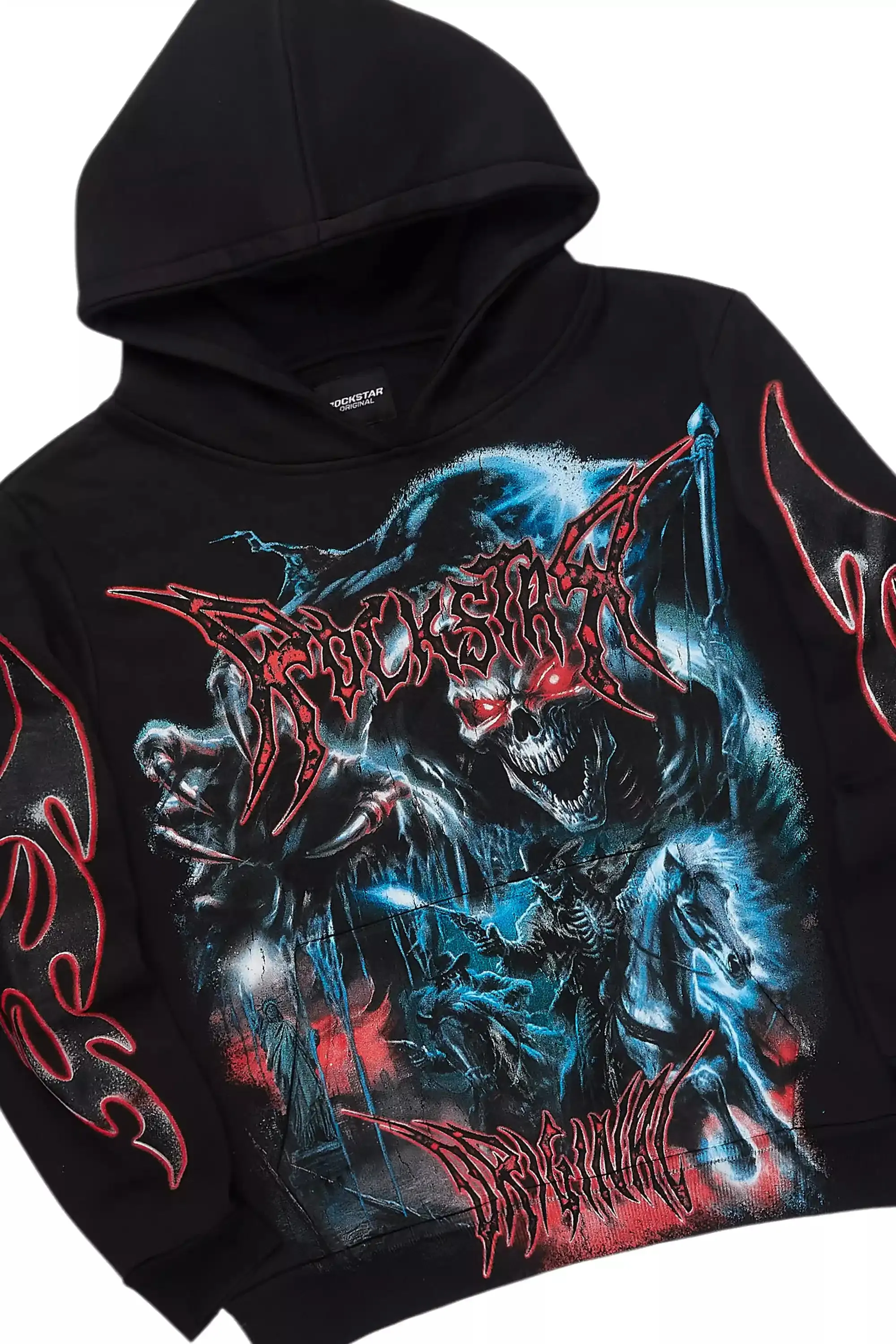 Rix Black/Multi Hoodie/Super Stacked Track Set sold by Rockstar Original product image thumbnail 2