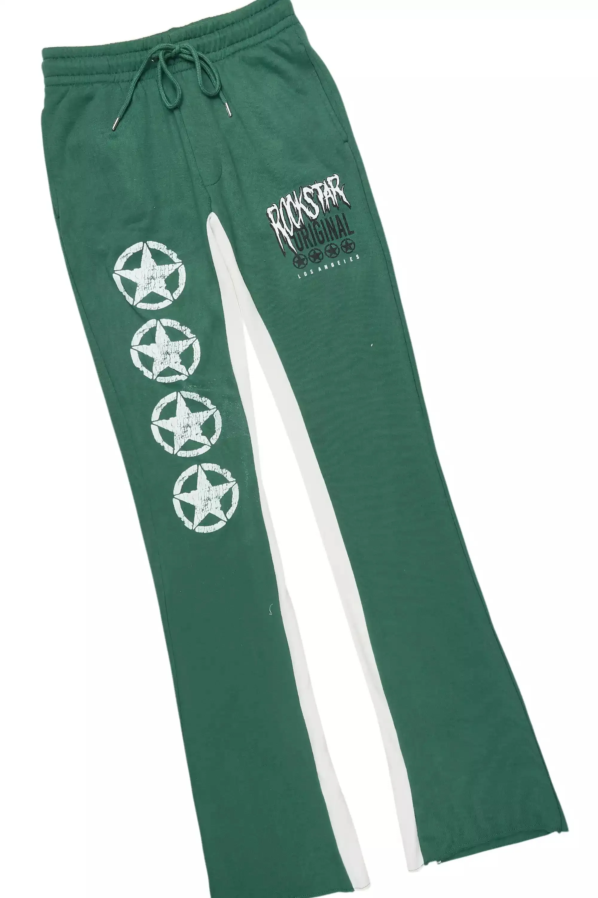 Wizzurd White/Green Hoodie Stacked Track Set sold by Rockstar Original product image thumbnail 3