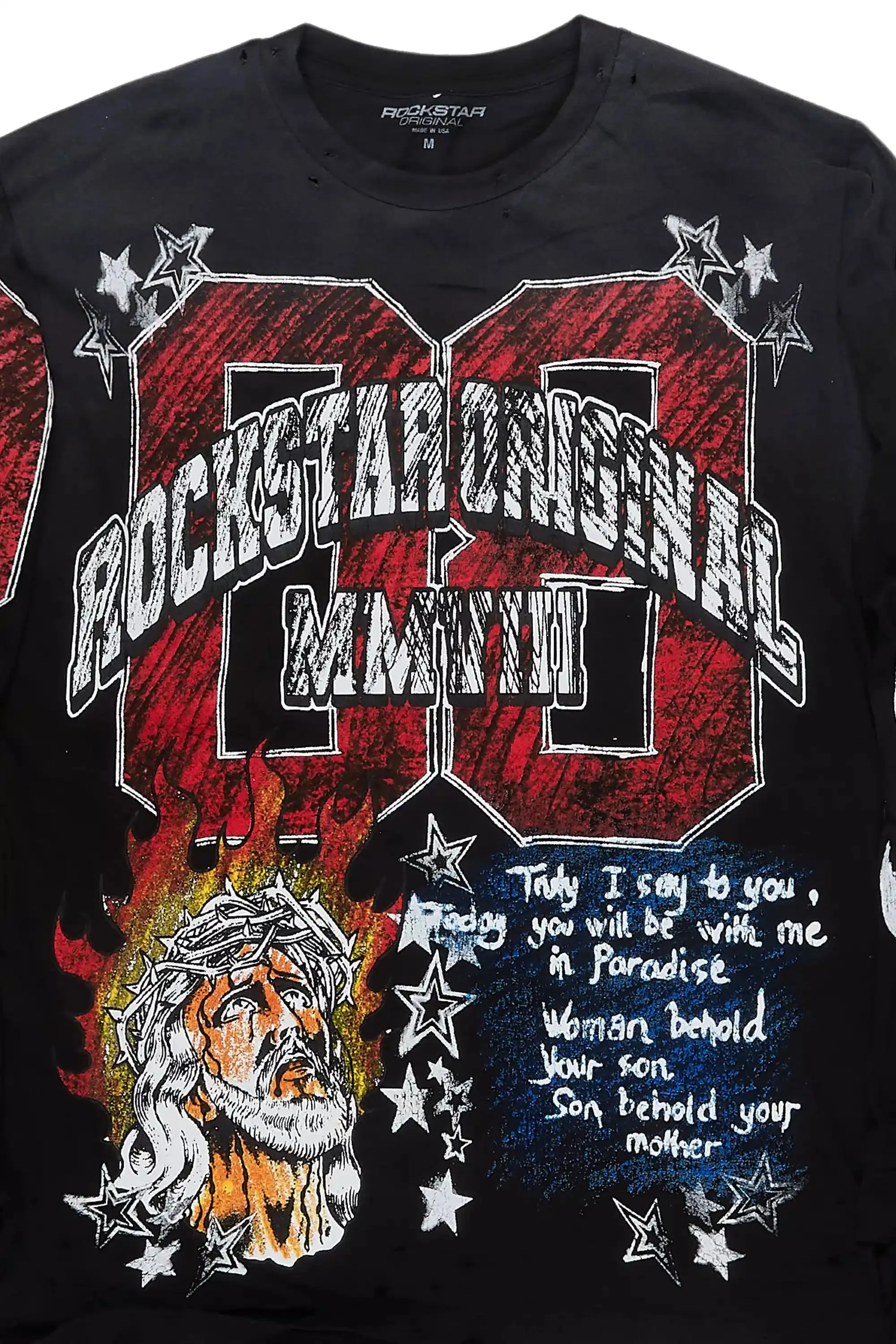 Shemar Black Long Sleeve T-Shirt sold by Rockstar Original product image thumbnail 2