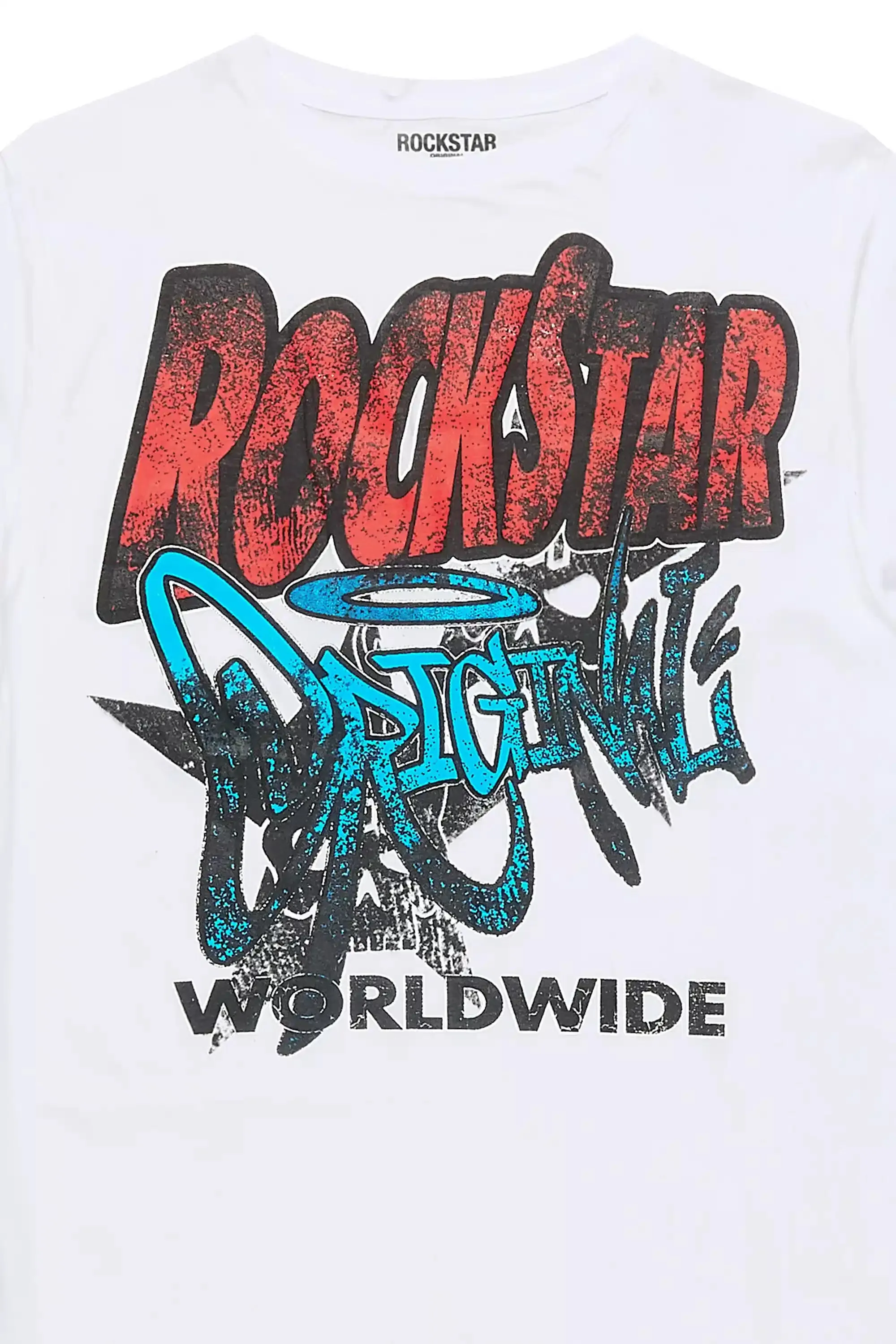 Boys Kait White/Red Graphic T-Shirt sold by Rockstar Original product image thumbnail 2