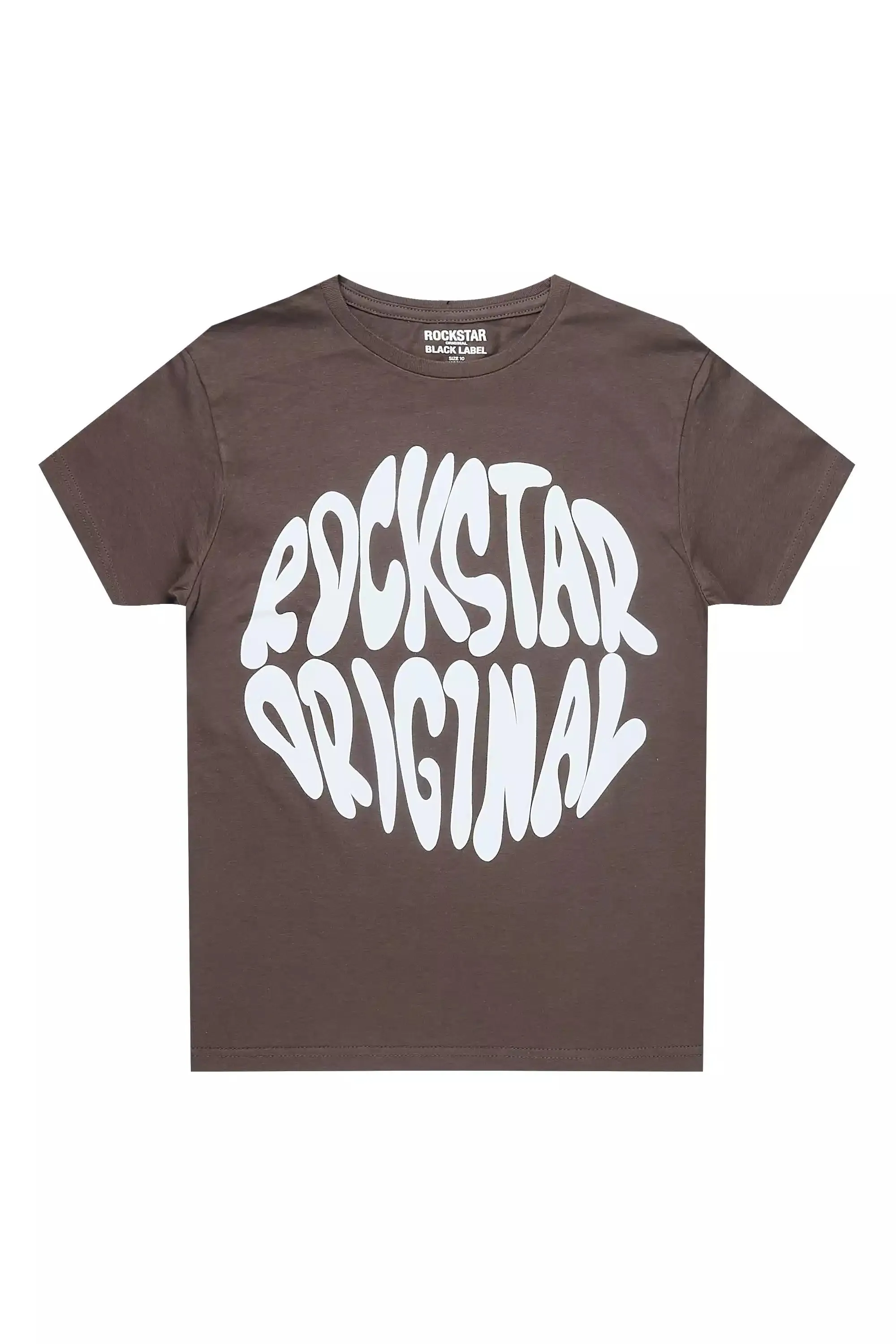 Boys Thierry Graphite/White Graphic T-Shirt sold by Rockstar Original