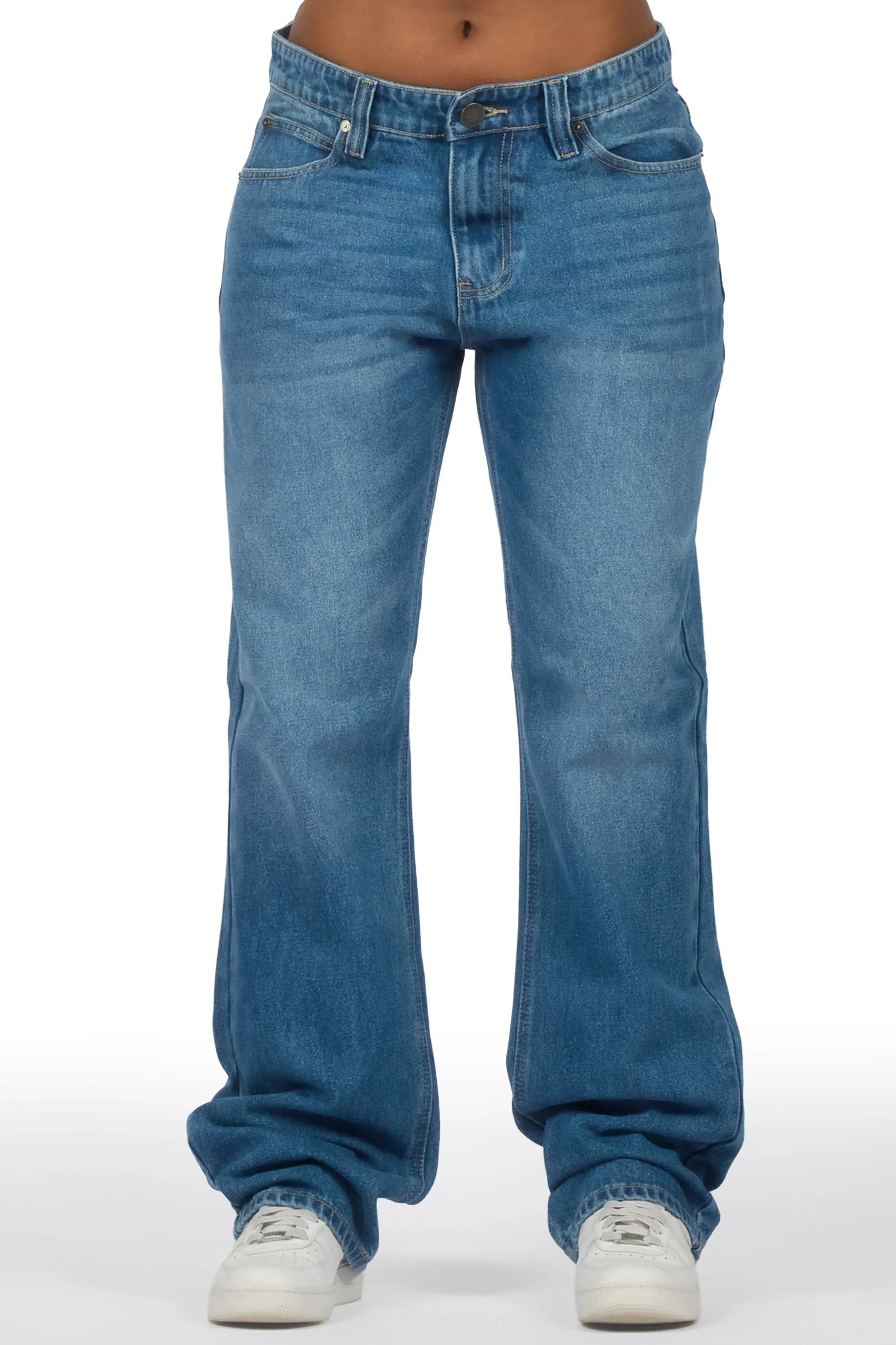 Shenette Light Wash Baggy Jean sold by Rockstar Original