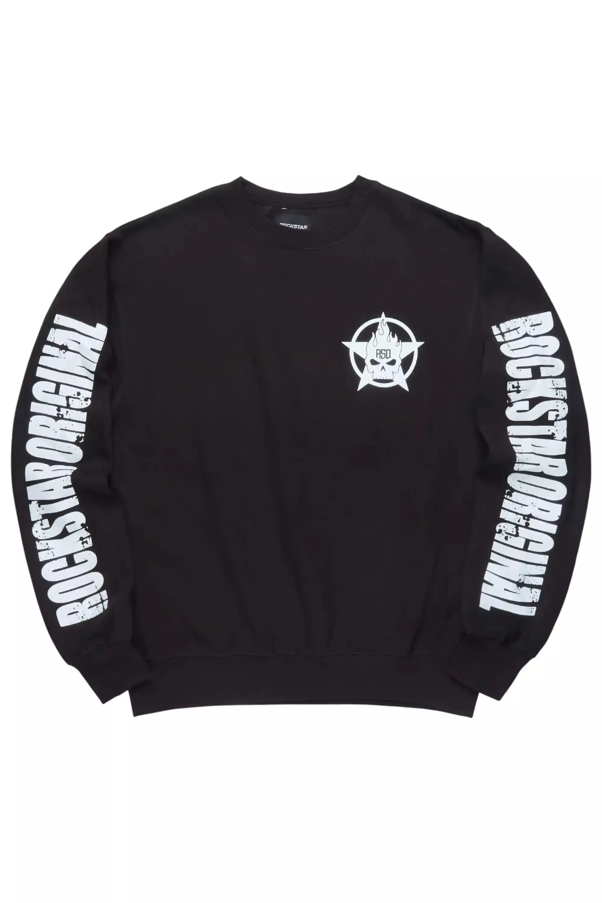 Chanita Black Graphic Crewneck Sweatshirt sold by Rockstar Original
