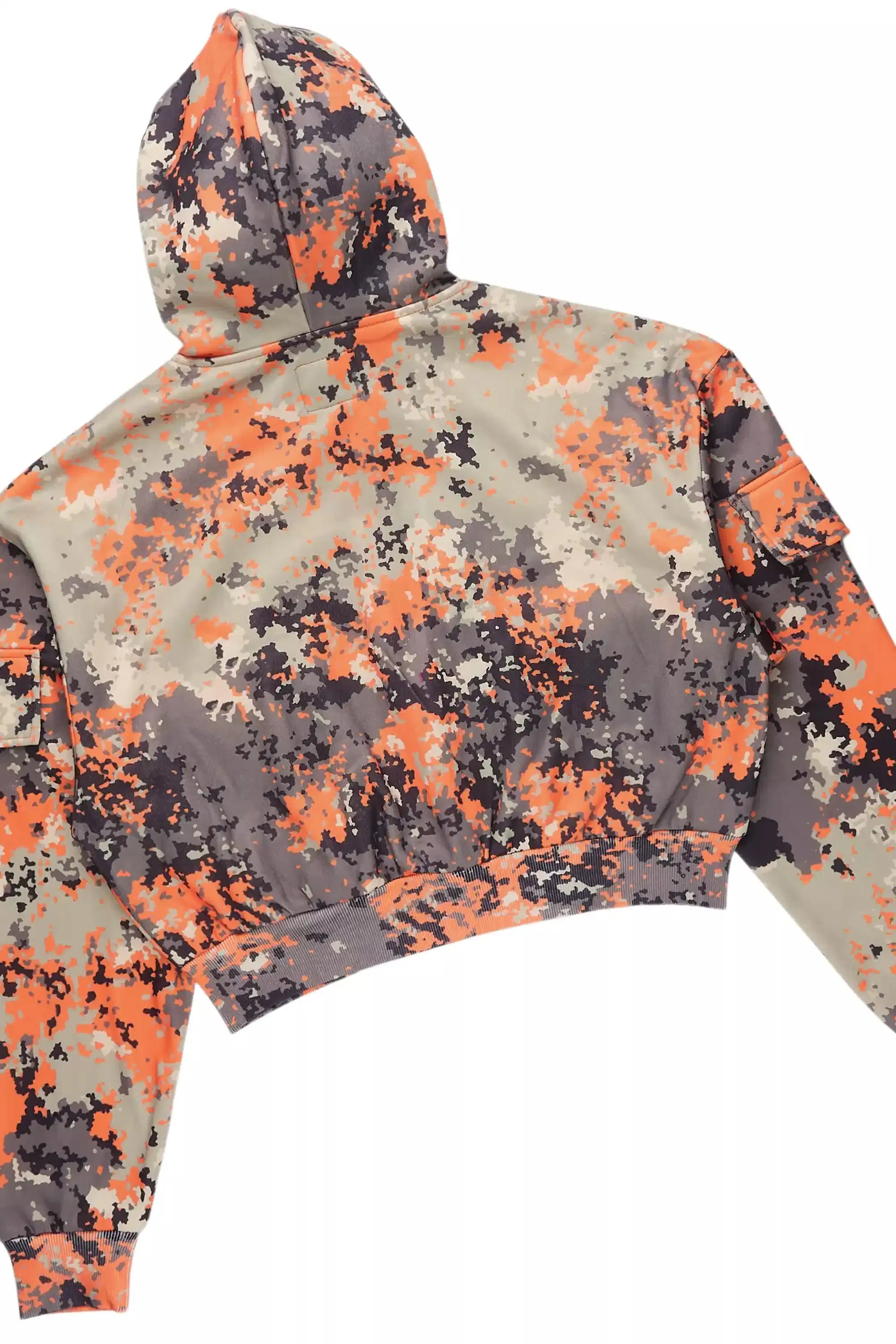 Tehjena Orange Digital Camo Stacked Trackset sold by Rockstar Original product image thumbnail 4