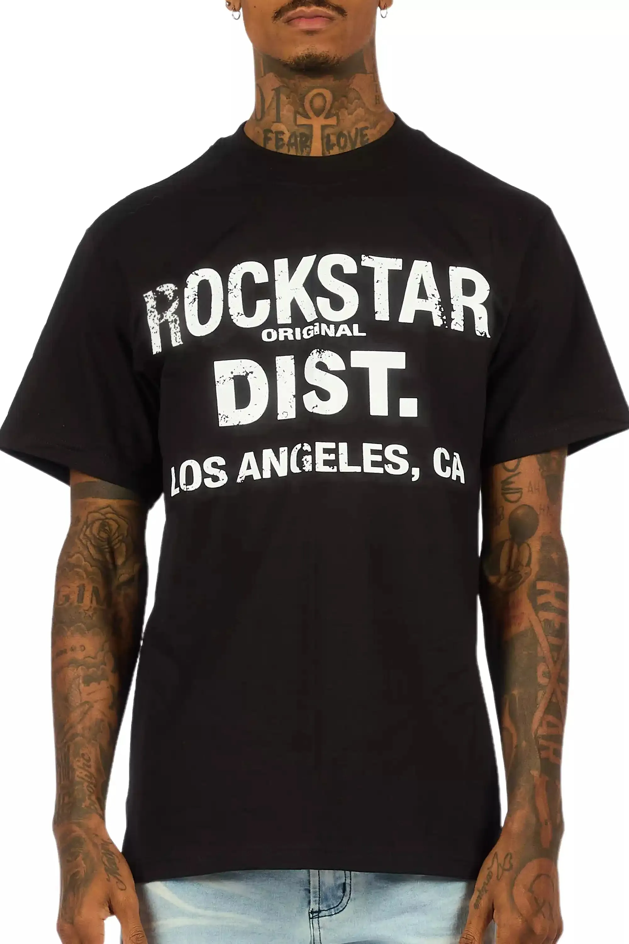 Nelly Black/White Oversized Graphic T-Shirt sold by Rockstar Original product image thumbnail 5