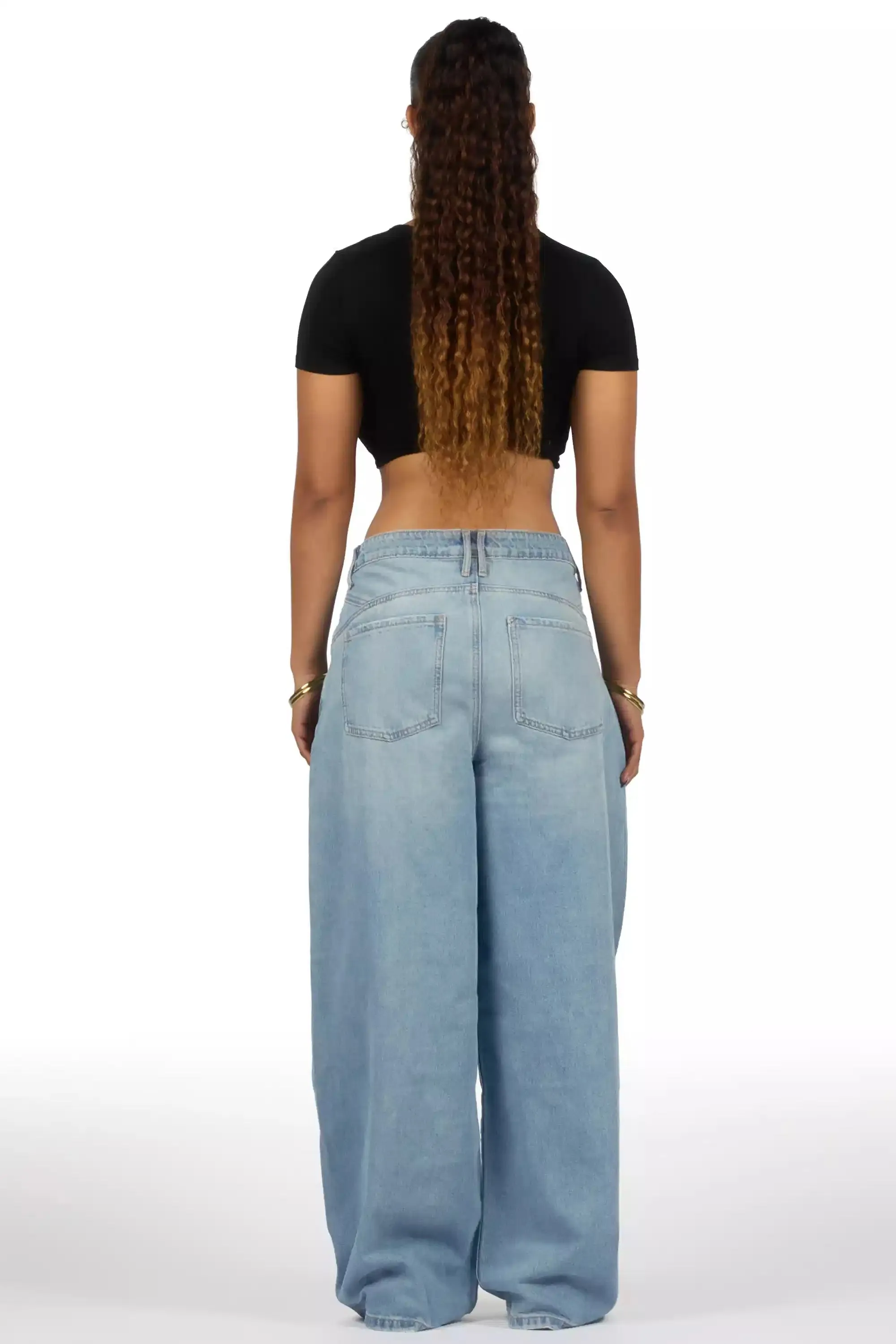 Letitia Med. Wash Extra Baggy Jean sold by Rockstar Original product image thumbnail 4