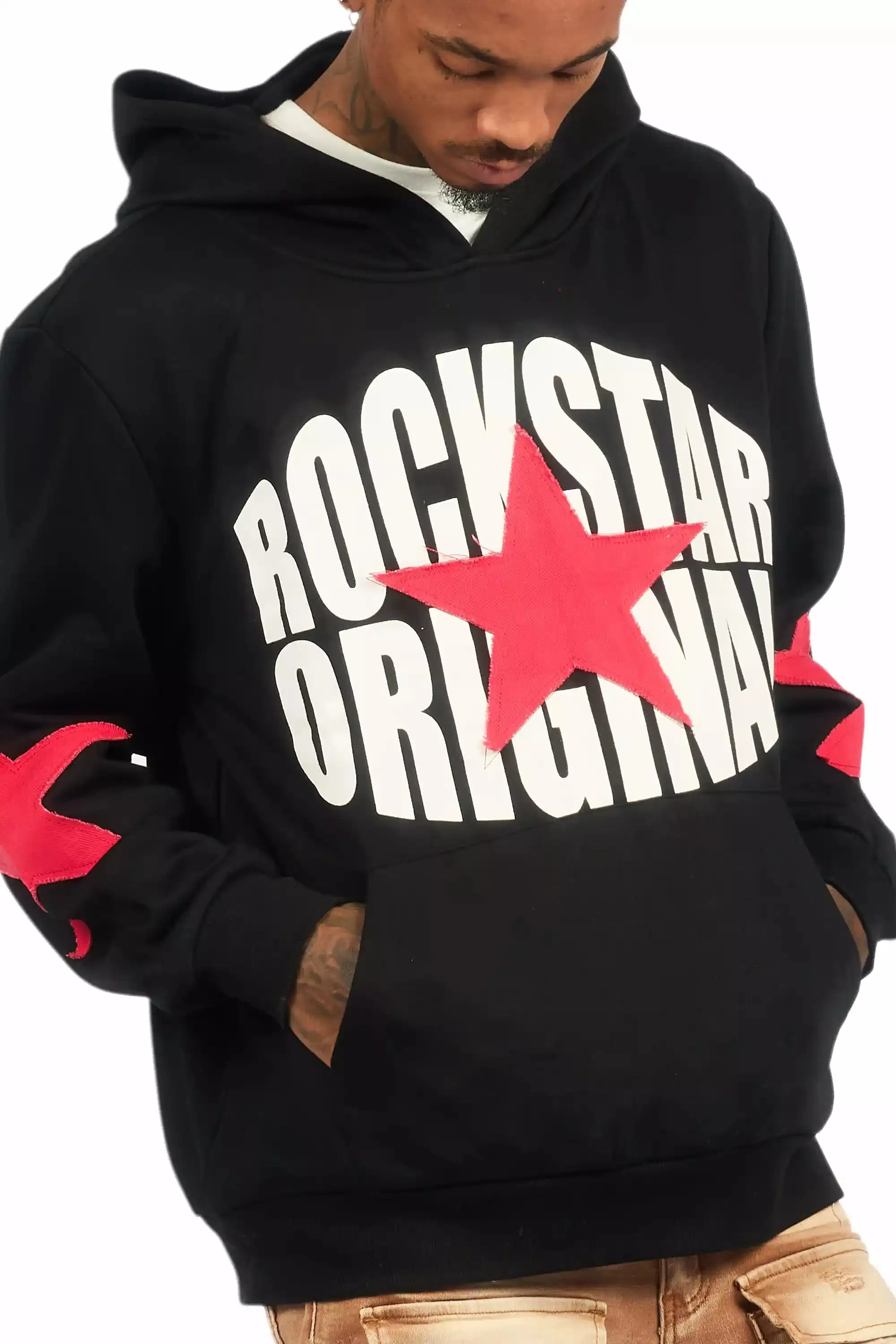 States 2.0 Black Graphic Hoodie sold by Rockstar Original product image thumbnail 3