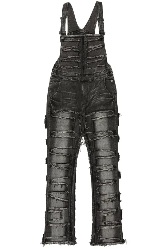 Alfie Grey Denim Overall sold by Rockstar Original