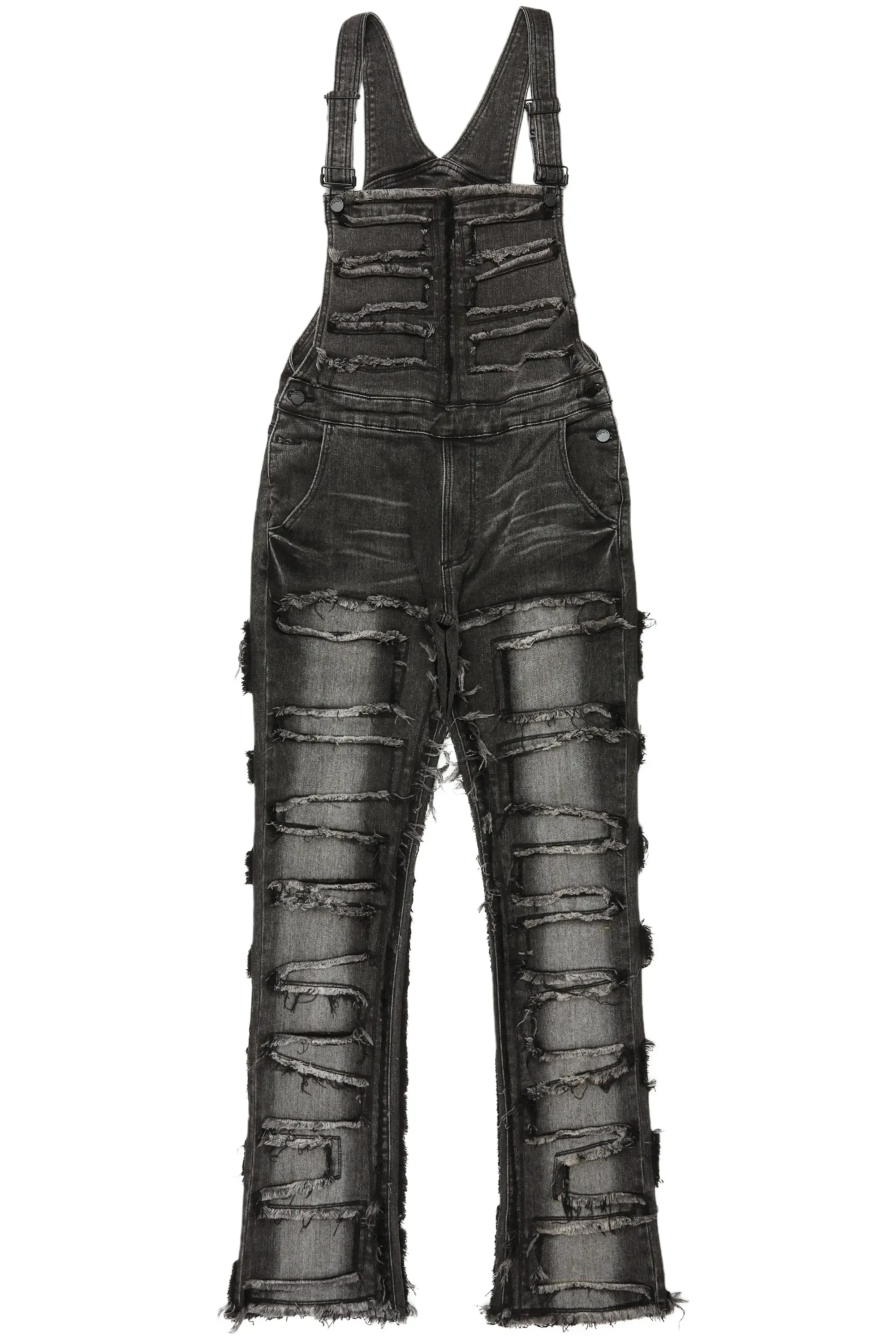 Alfie Grey Denim Overall sold by Rockstar Original