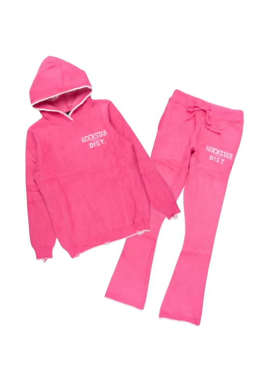 Talisha Pink Super Stacked Trackset sold by Rockstar Original
