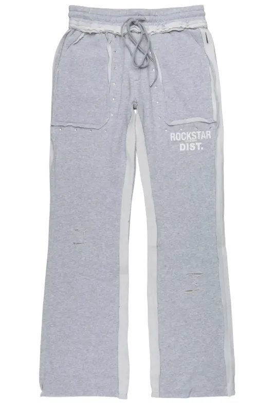 Zinon Heather Grey Relaxed Pant sold by Rockstar Original