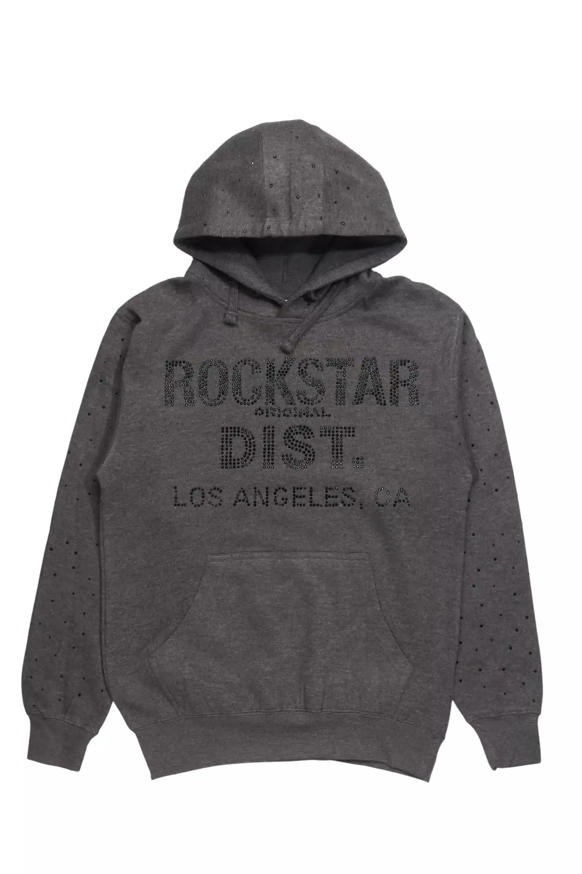 Aryka Charcoal Rhinestone Hoodie sold by Rockstar Original