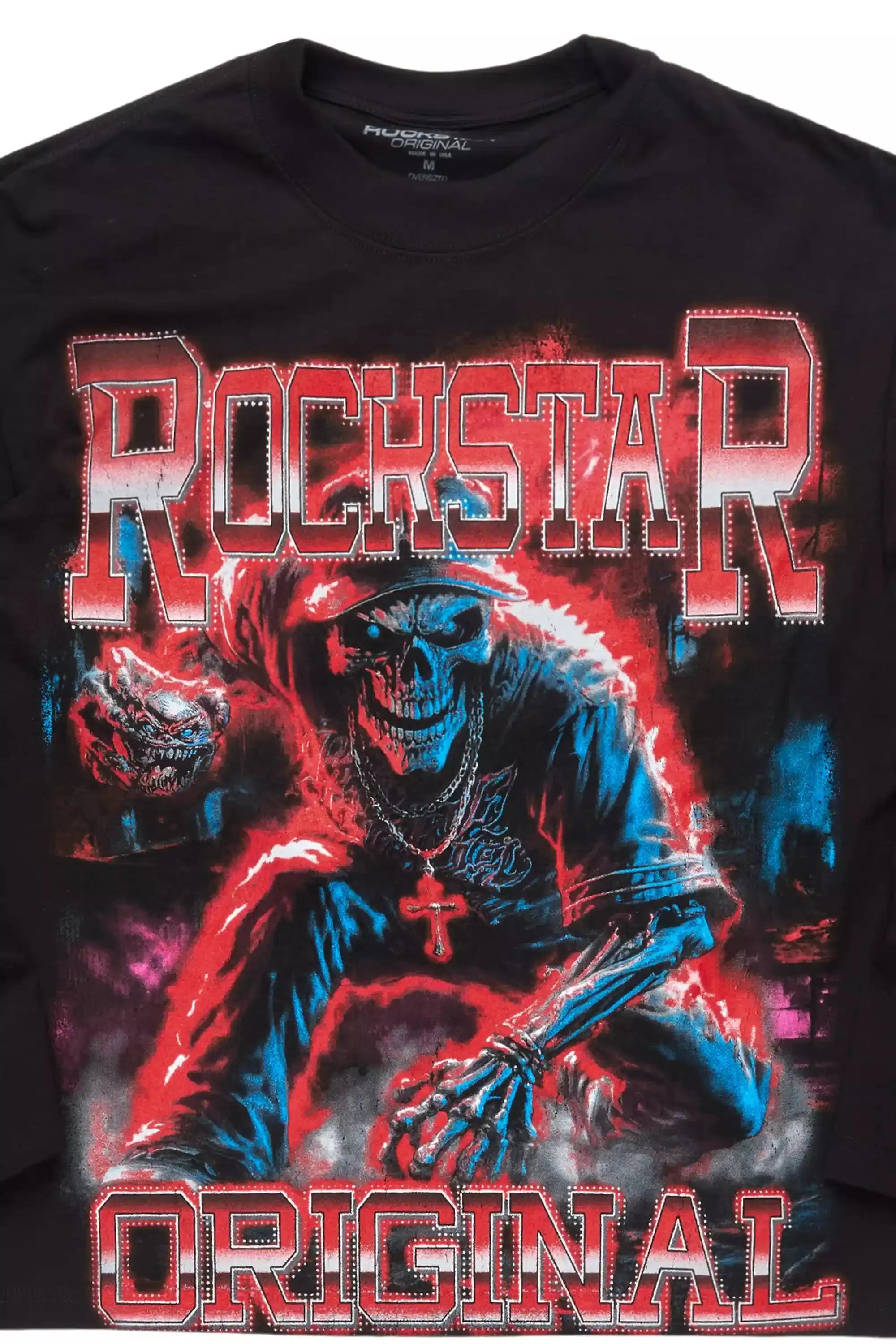 Anaiya Black Graphic Long Sleeve Tee sold by Rockstar Original product image thumbnail 2