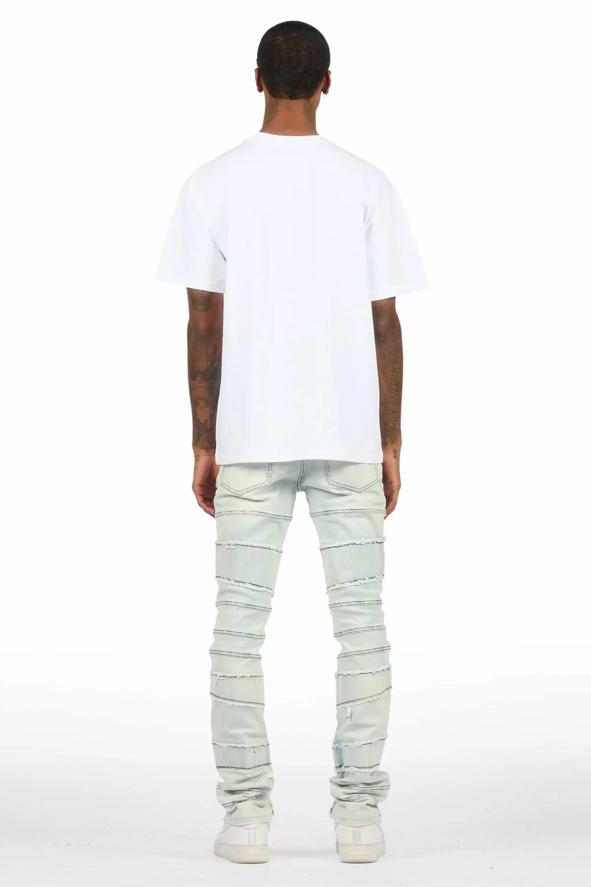 Franko Light Blue Skinny Fit Jean sold by Rockstar Original product image thumbnail 5