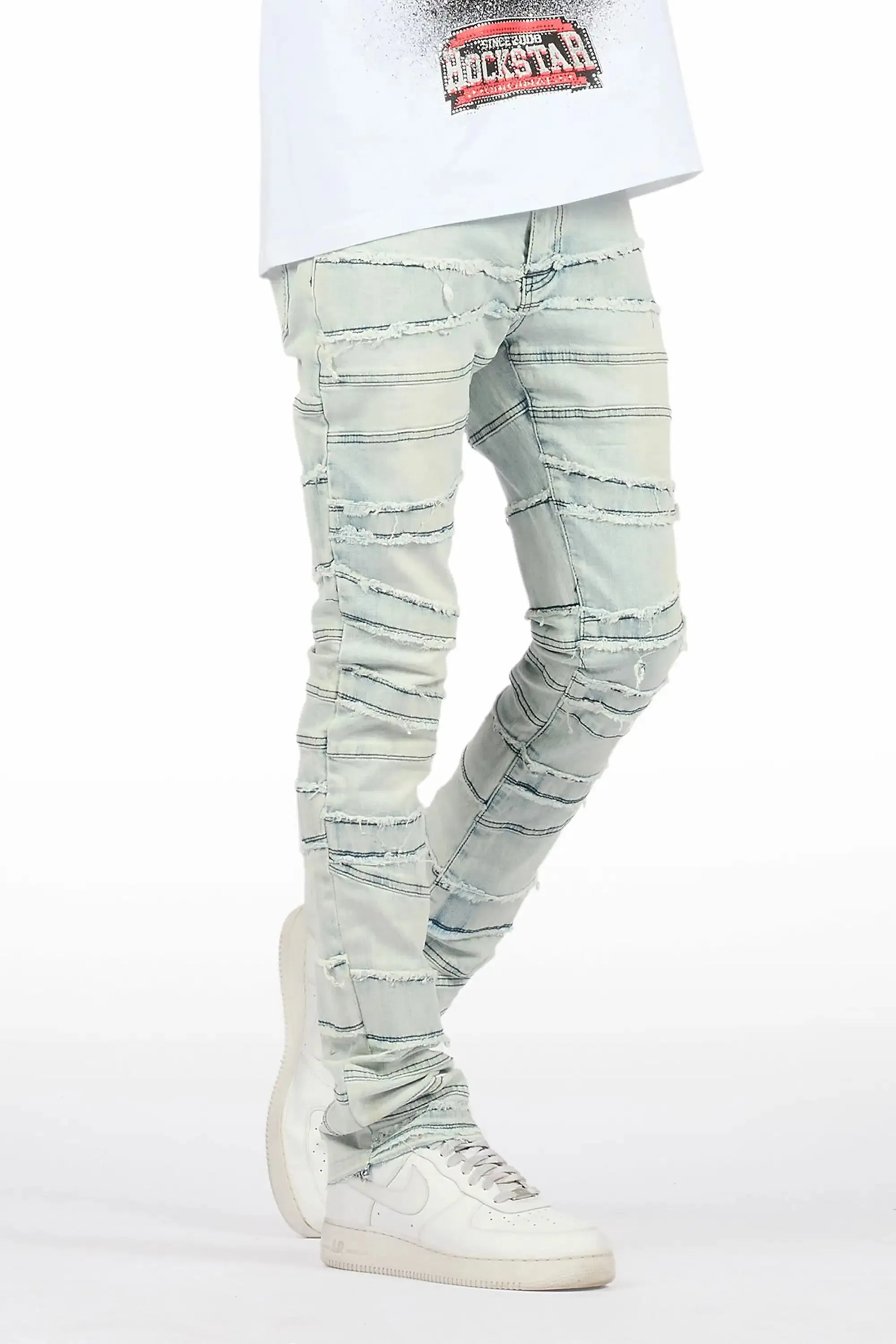 Franko Light Blue Skinny Fit Jean sold by Rockstar Original