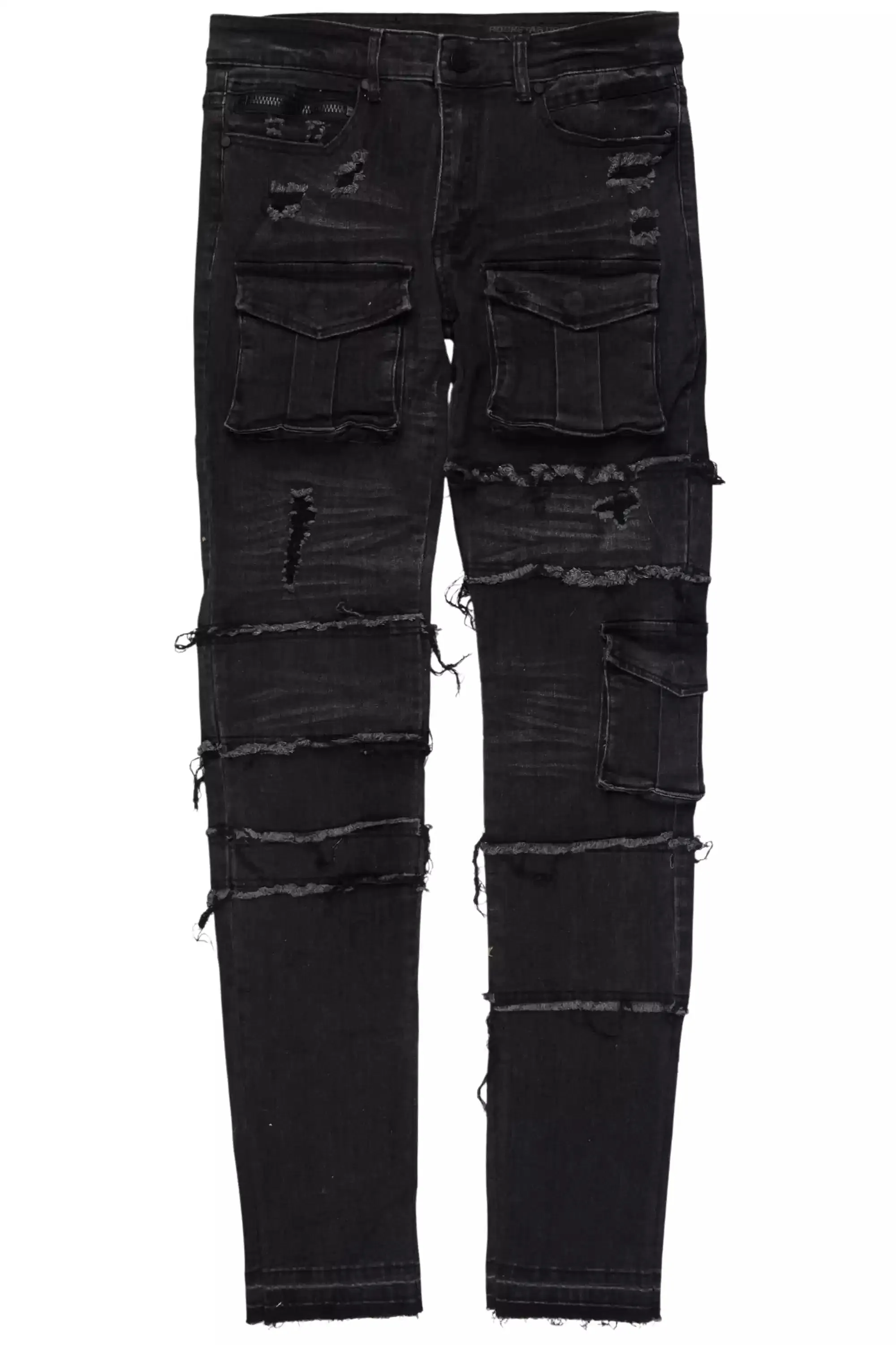 Folant Dark Grey Skinny Fit Jean sold by Rockstar Original product image thumbnail 2