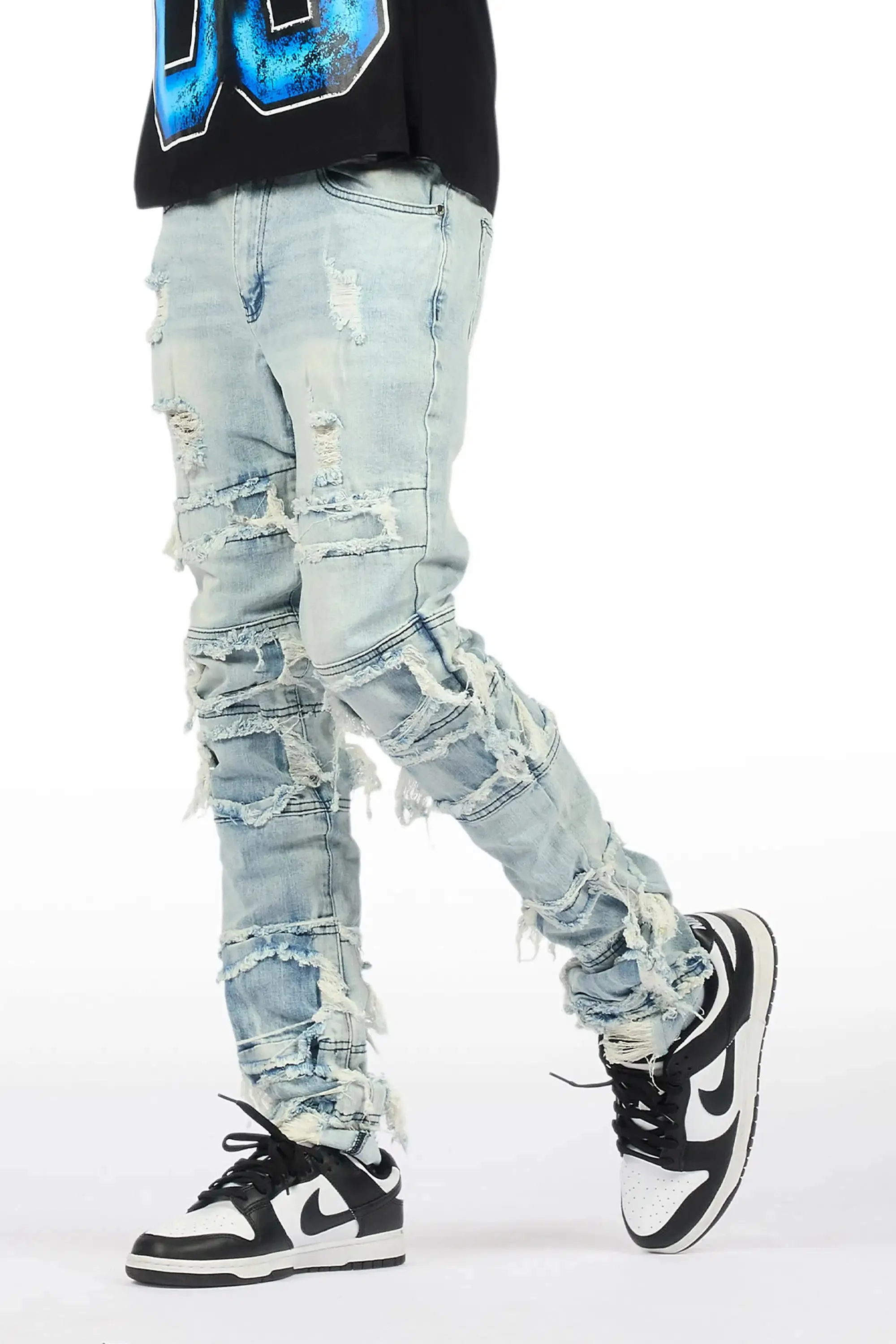 Vasco Light Blue Skinny Fit Jean sold by Rockstar Original