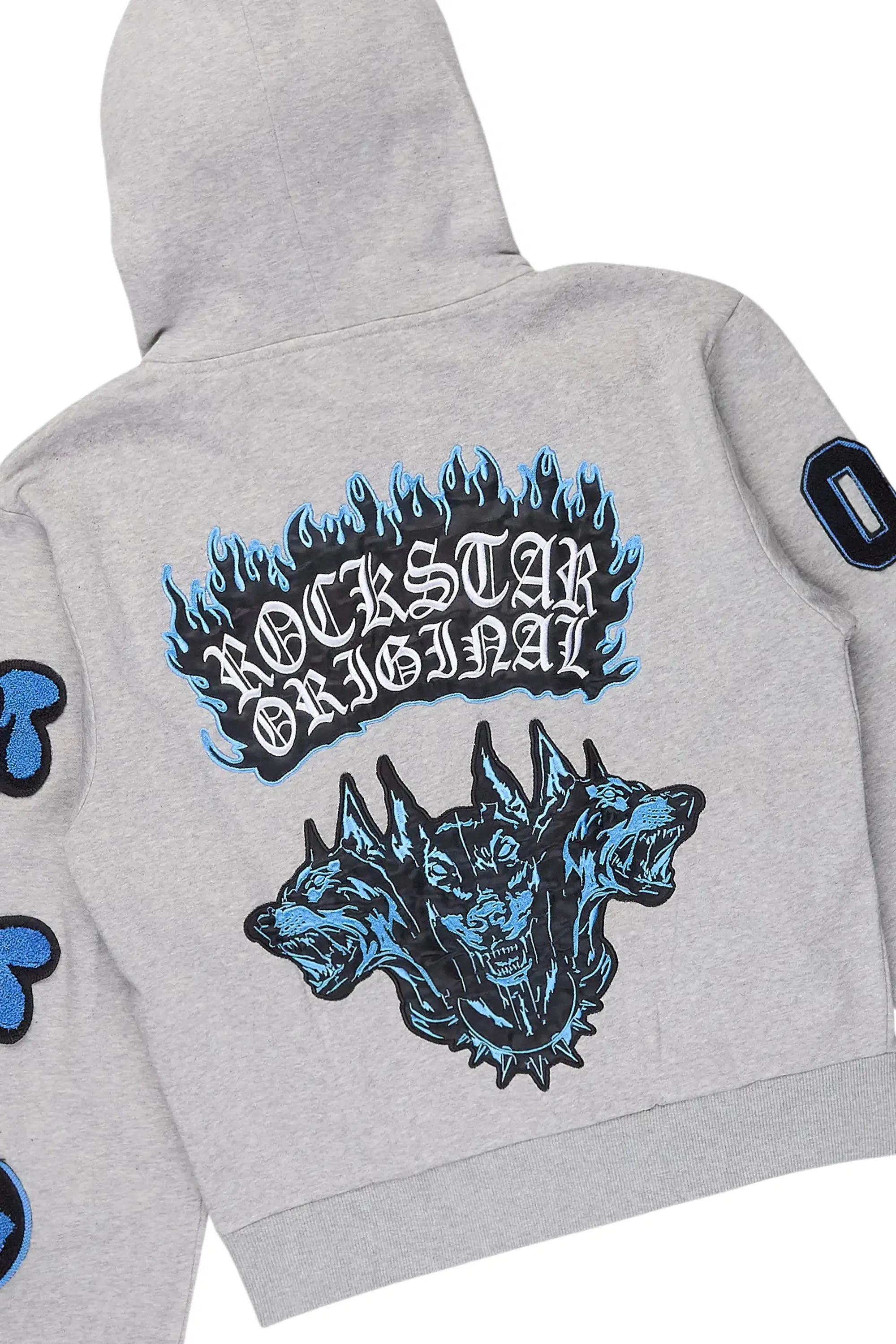 Leslee Heather Grey Super Stacked Trackset sold by Rockstar Original product image thumbnail 3