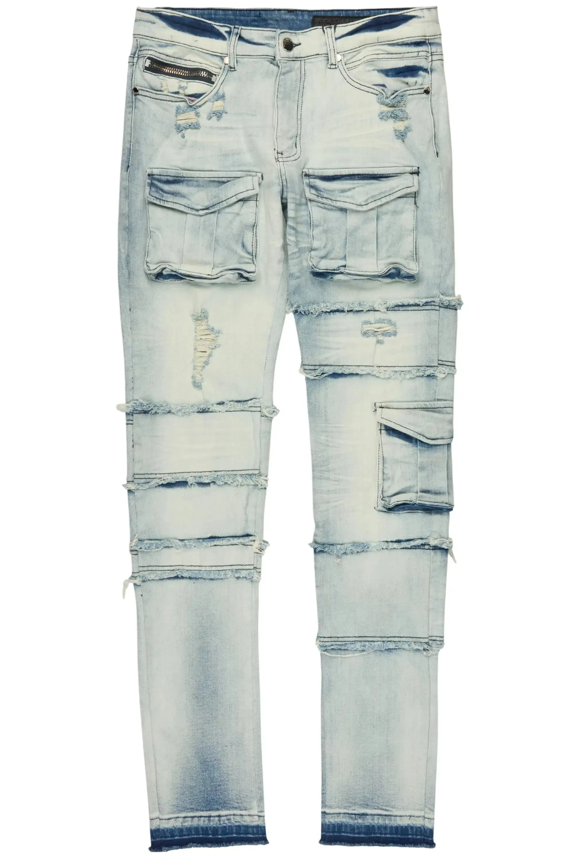 Folant Light Blue Skinny Fit Jean sold by Rockstar Original product image thumbnail 2