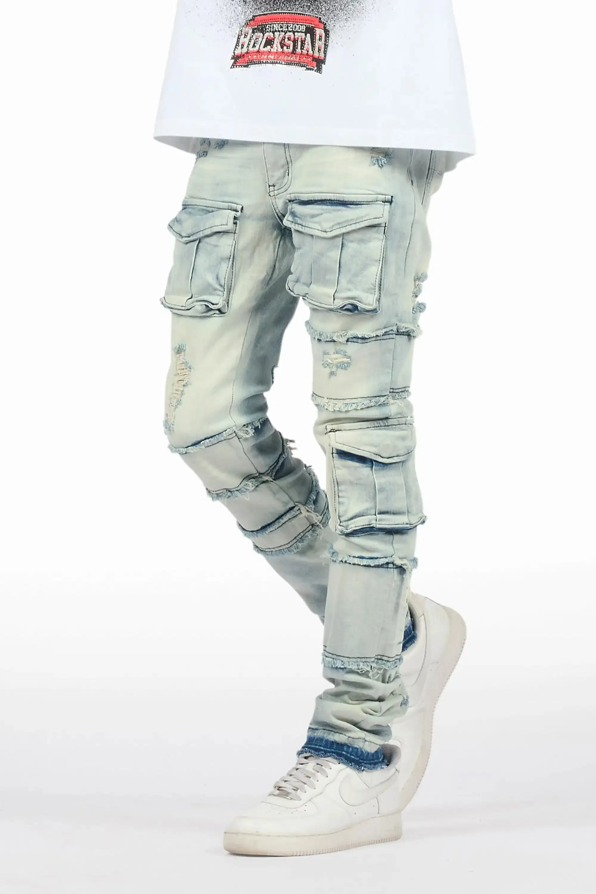 Folant Light Blue Skinny Fit Jean sold by Rockstar Original