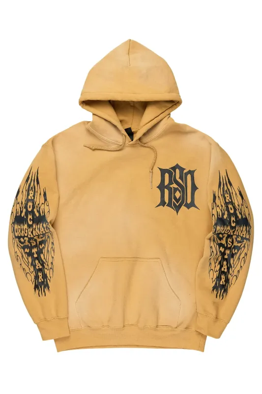 Lyrex Gold/Black Graphic Hoodie sold by Rockstar Original