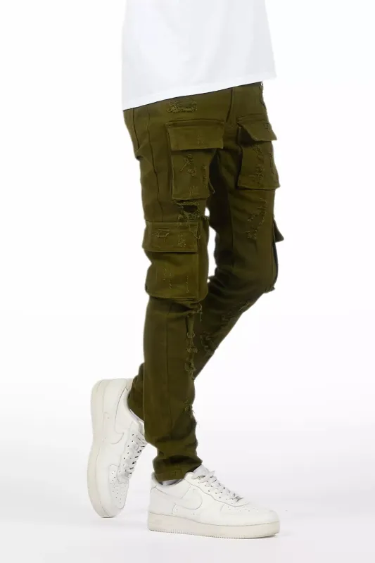 Kap Olive Cargo Jean sold by Rockstar Original