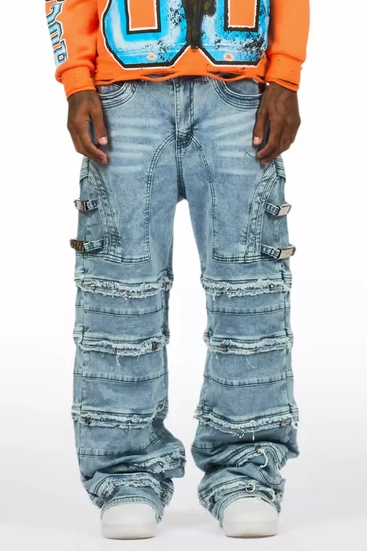 Fotis Blue Baggy Jean sold by Rockstar Original