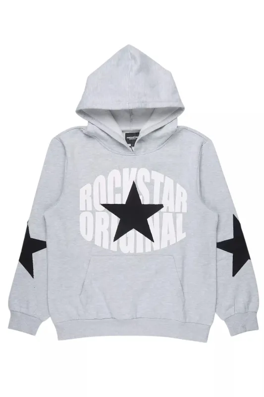 States 2.0 Heather Grey Graphic Hoodie sold by Rockstar Original