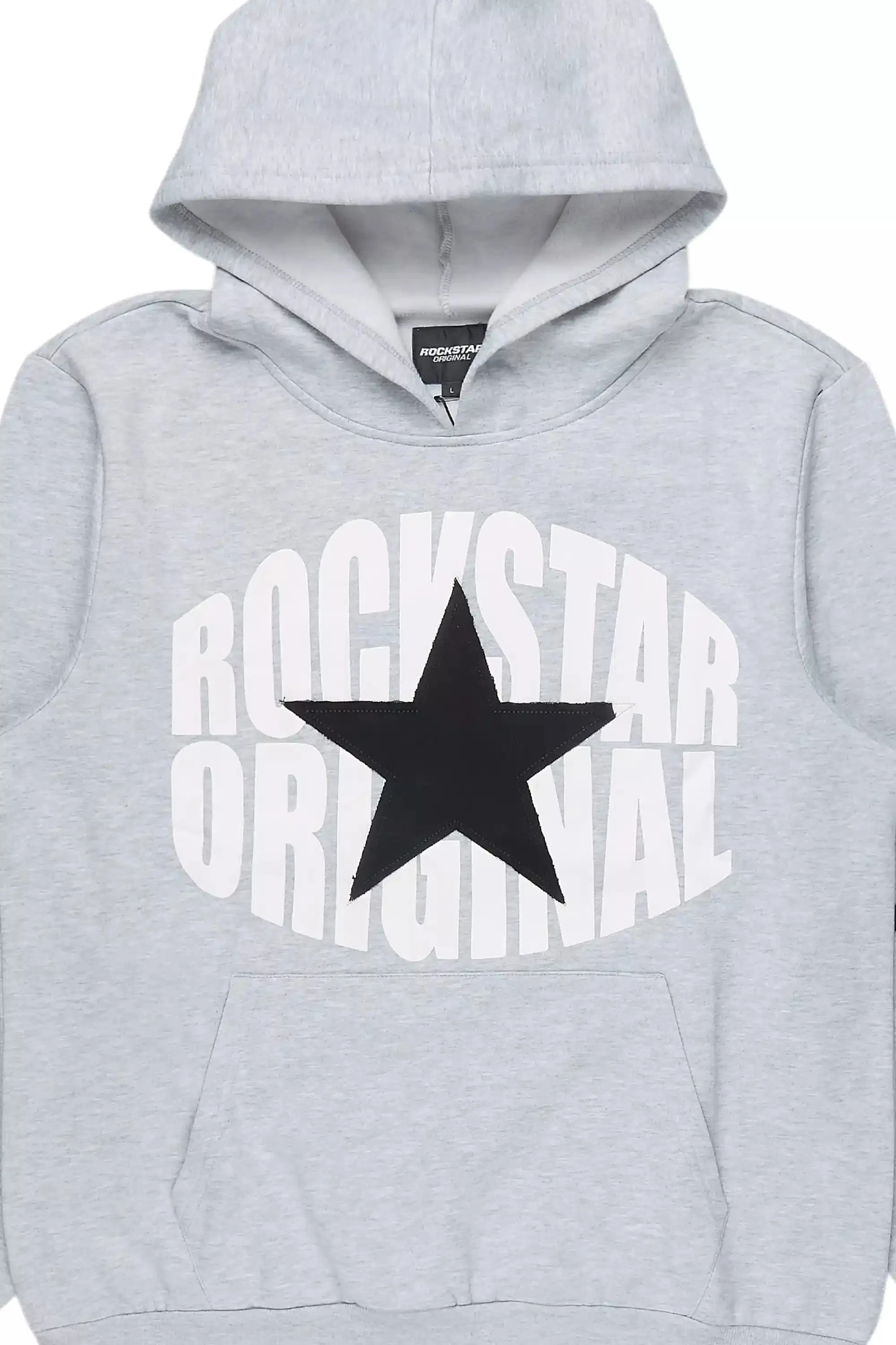 States 2.0 Heather Grey Graphic Hoodie sold by Rockstar Original product image thumbnail 5