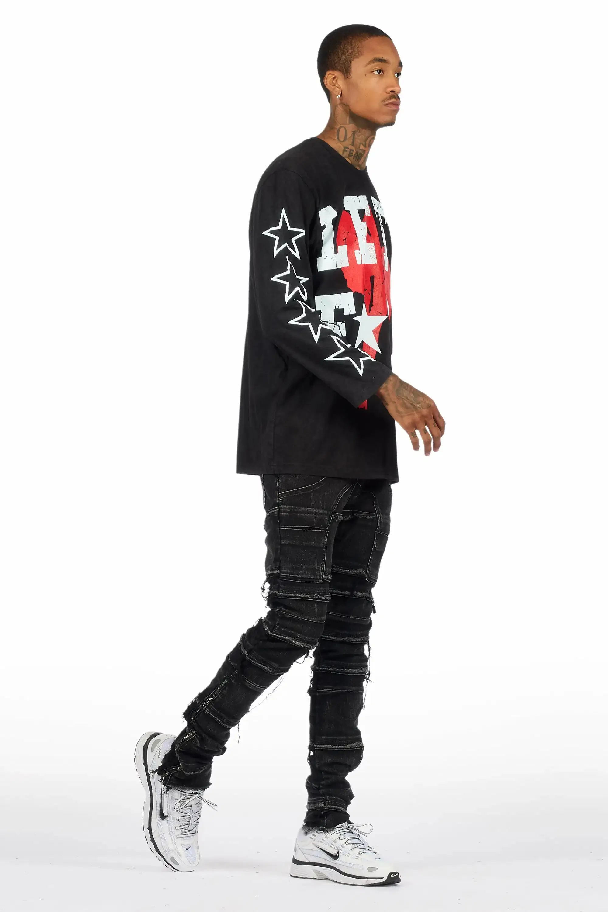 Horado Dark Grey Skinny Fit Jean sold by Rockstar Original product image thumbnail 4