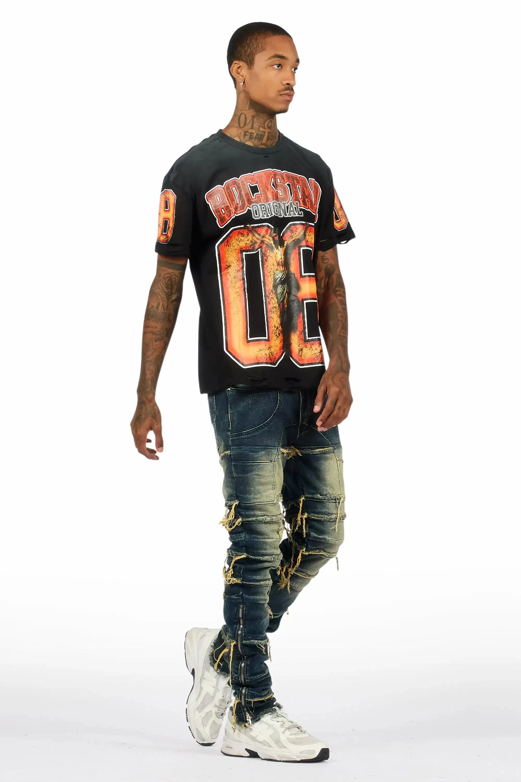 Horado Tint Wash Skinny Fit Jean sold by Rockstar Original product image thumbnail 5