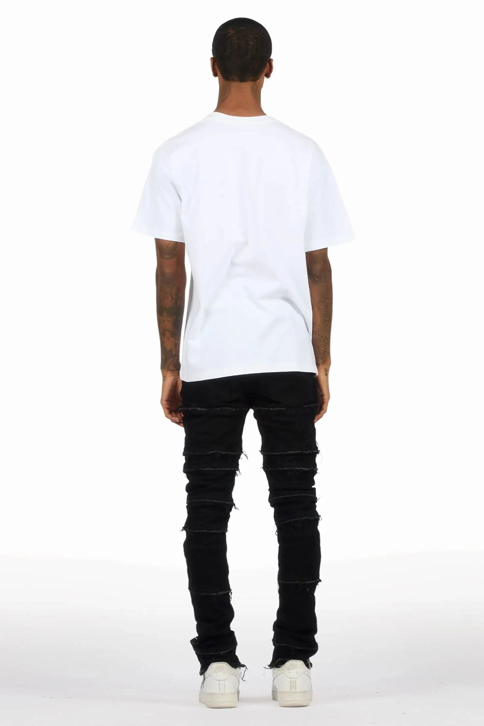 Horado Jet Black Skinny Fit Jean sold by Rockstar Original product image thumbnail 5