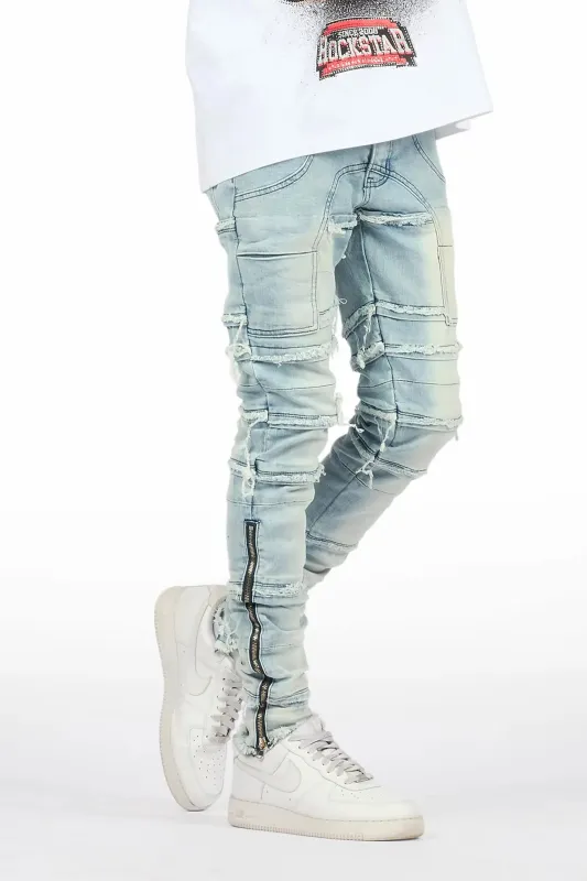 Horado Light Blue Wash Skinny Fit Jean sold by Rockstar Original