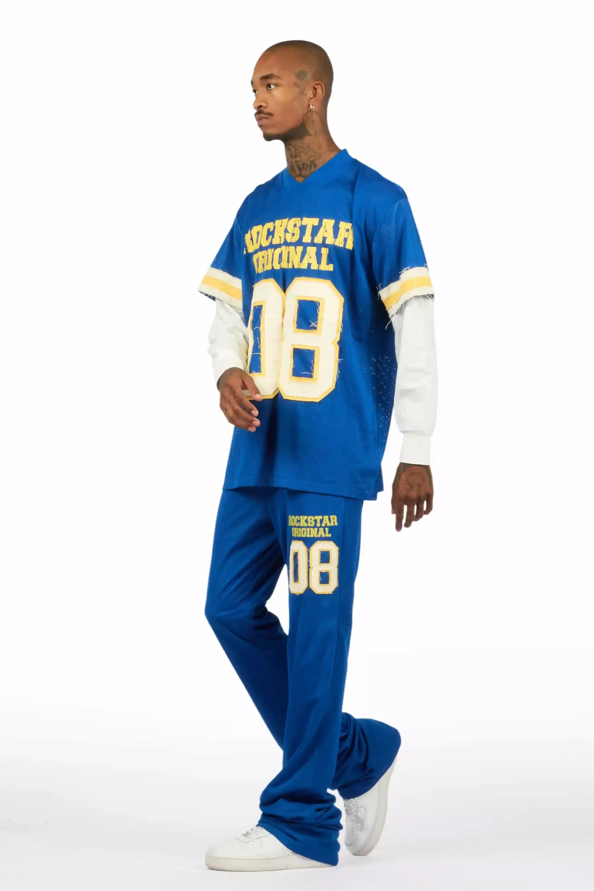 Deston Royal Double Layer T-Shirt/Baggy Pant Set sold by Rockstar Original product image thumbnail 5