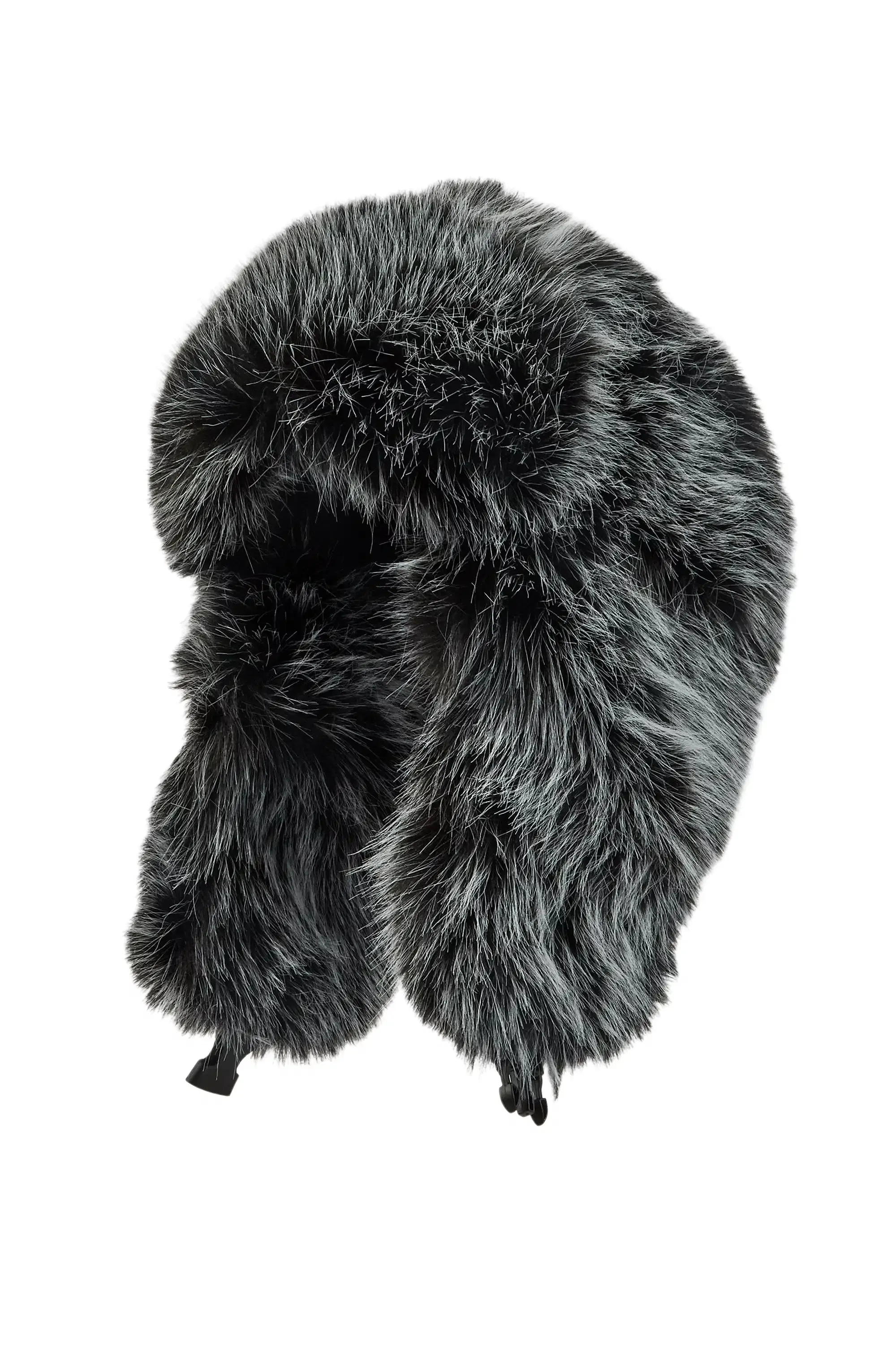 Trapper Hat Grey Faux Fur sold by Rockstar Original product image thumbnail 4