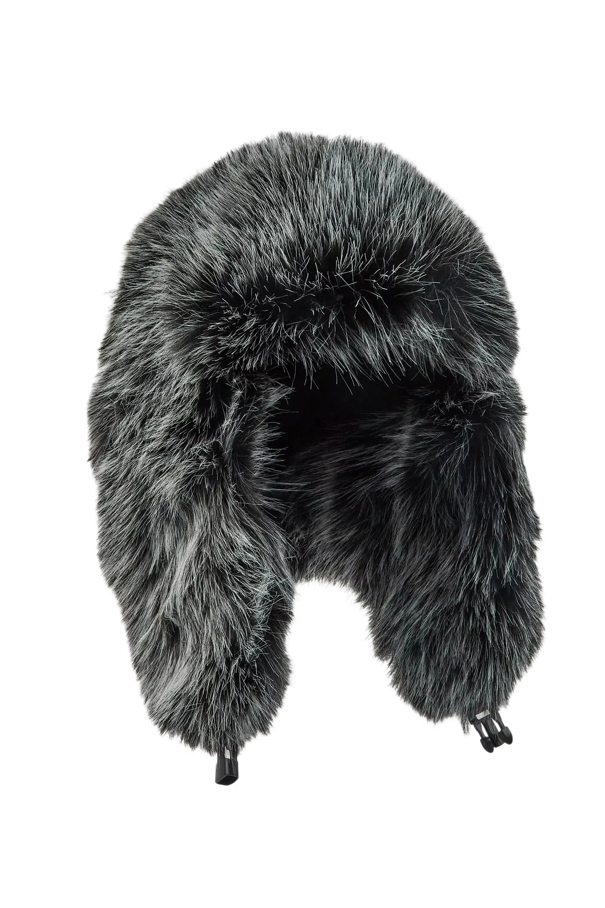 Trapper Hat Grey Faux Fur sold by Rockstar Original